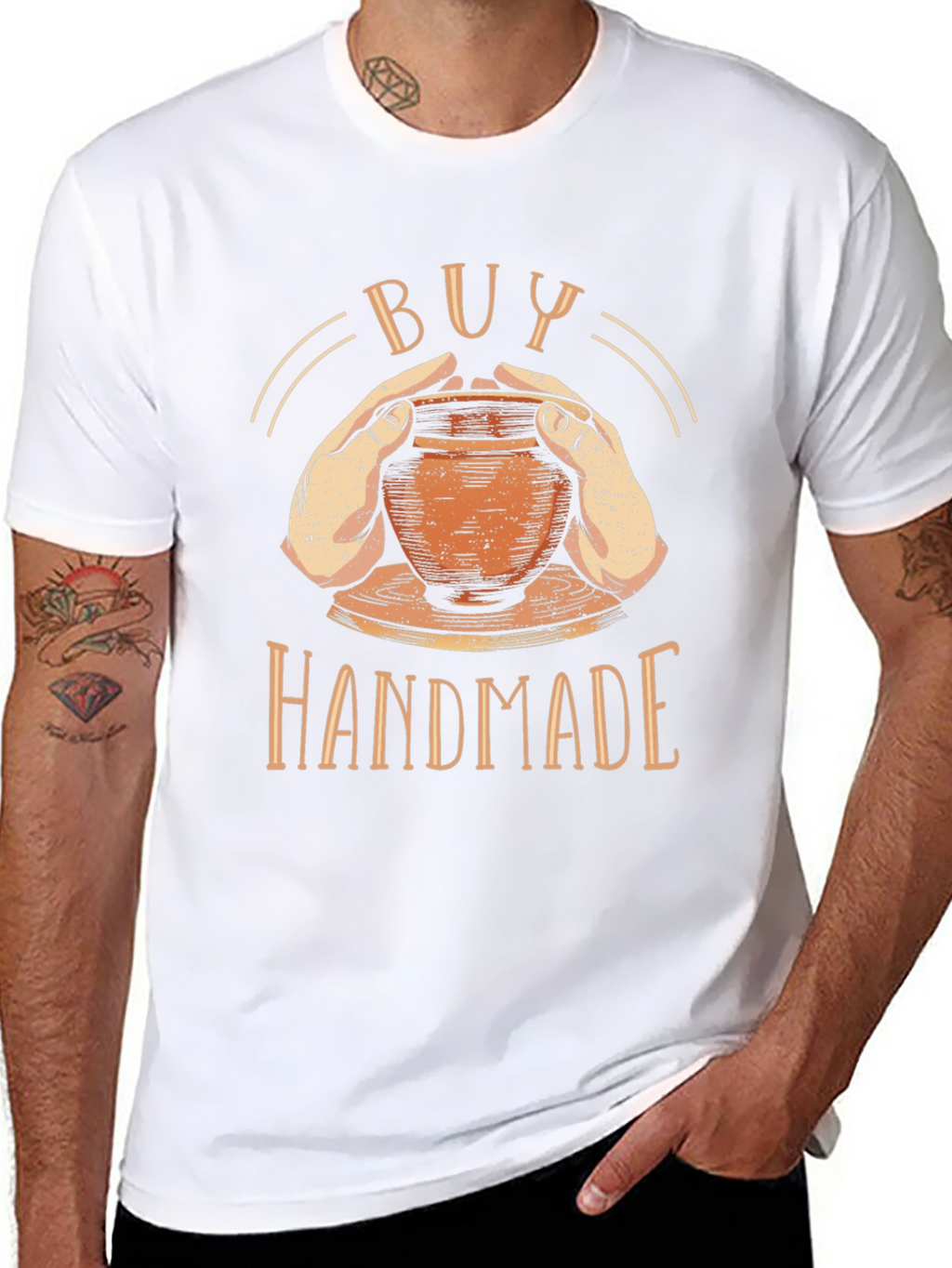 Buy Handmade Pottery T-Shirt