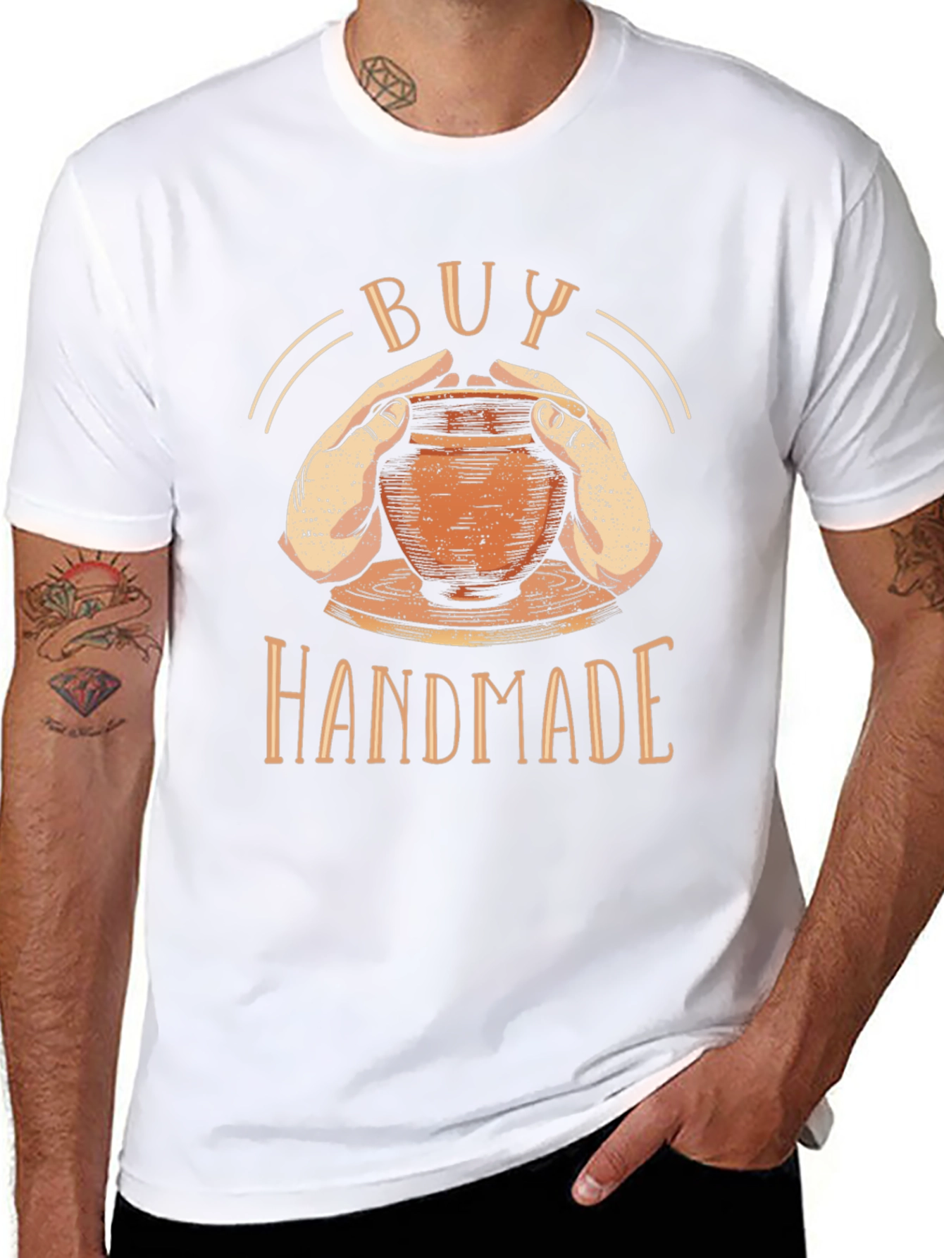 Buy Handmade Pottery T-Shirt