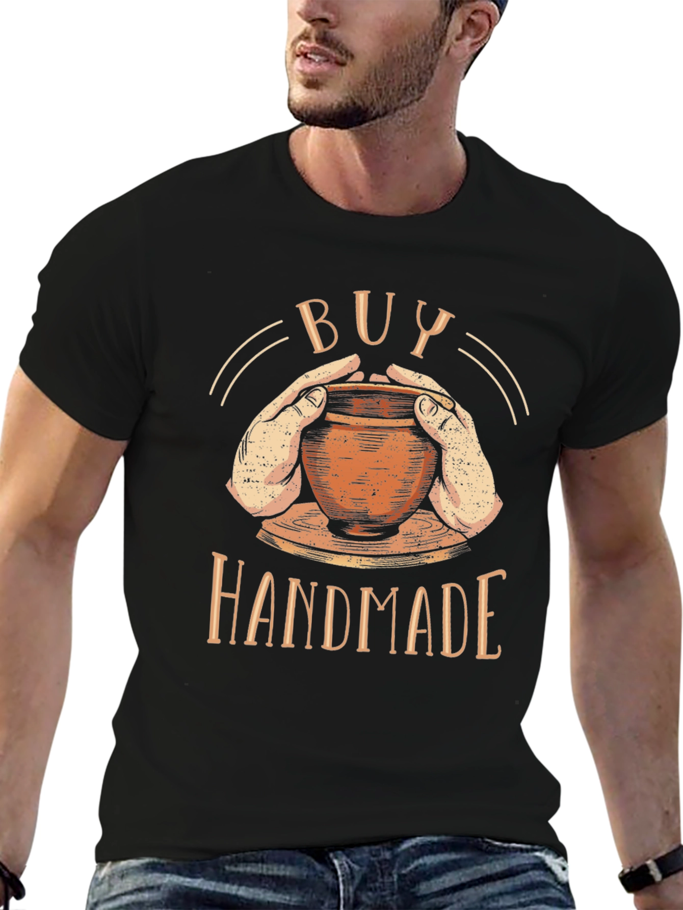 Buy Handmade Pottery T-Shirt