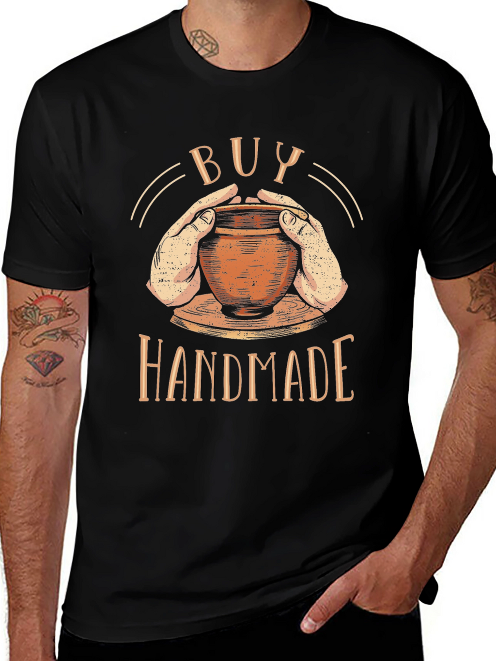 Buy Handmade Pottery T-Shirt