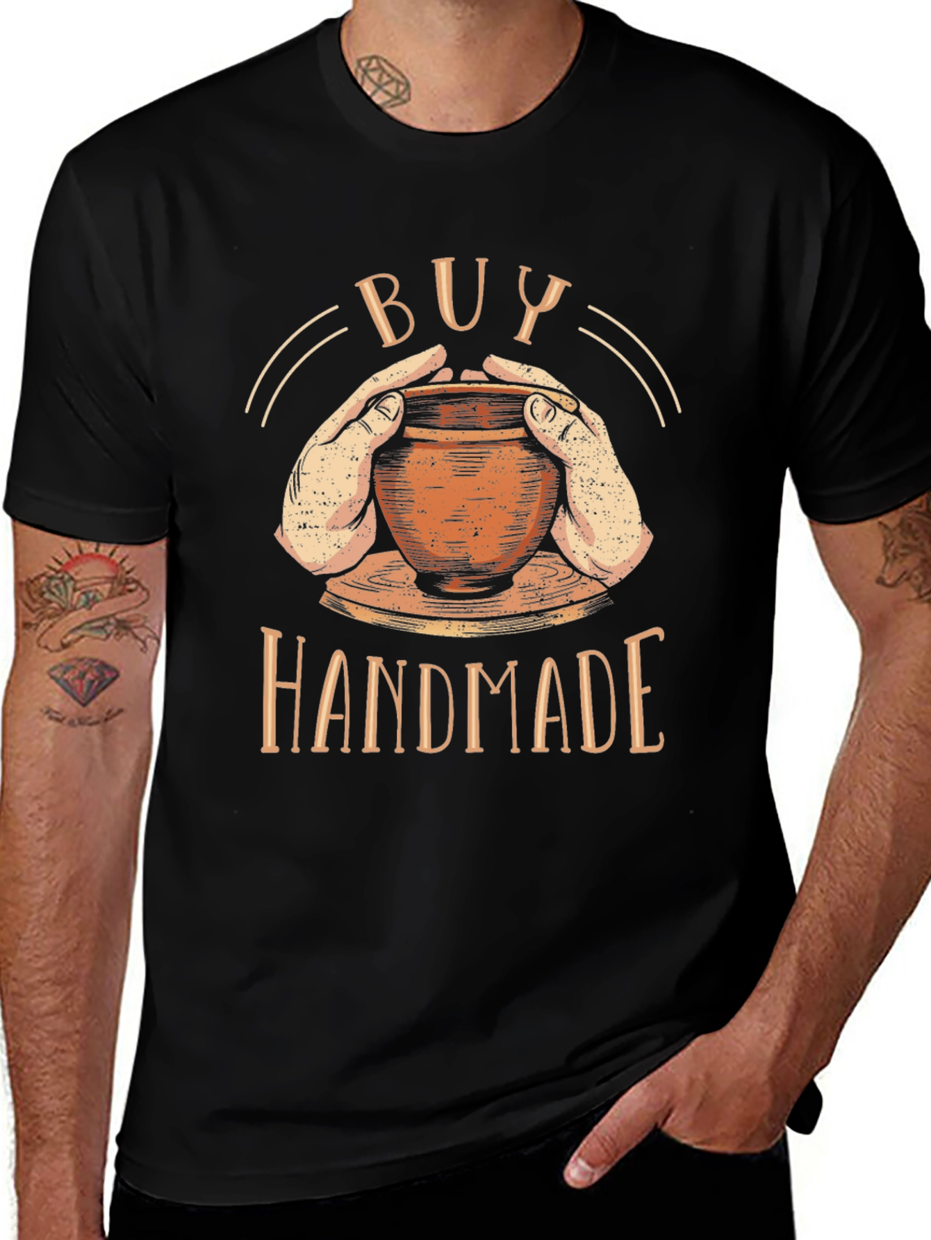 Buy Handmade Pottery T-Shirt