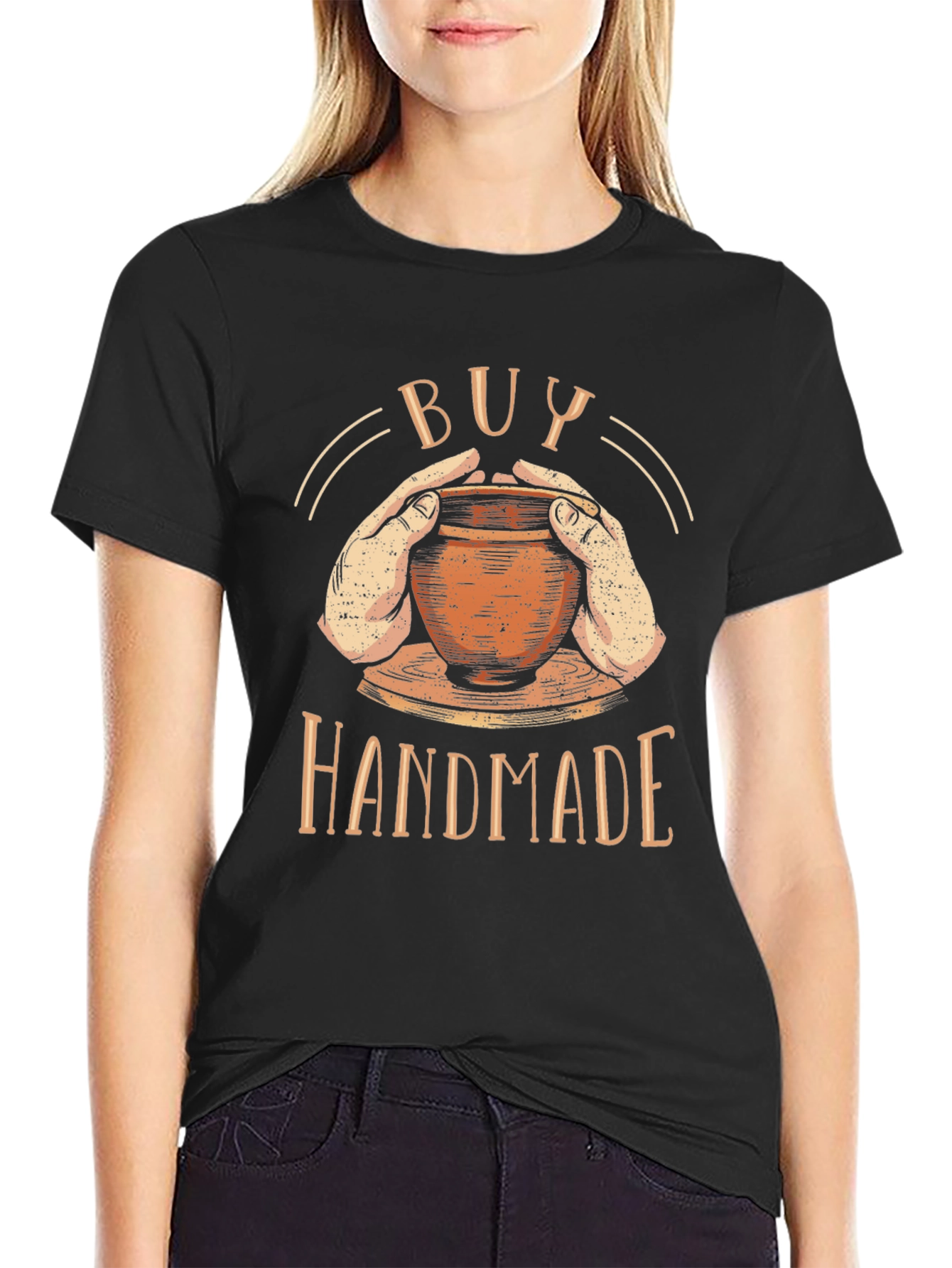 Buy Handmade Pottery T-Shirt