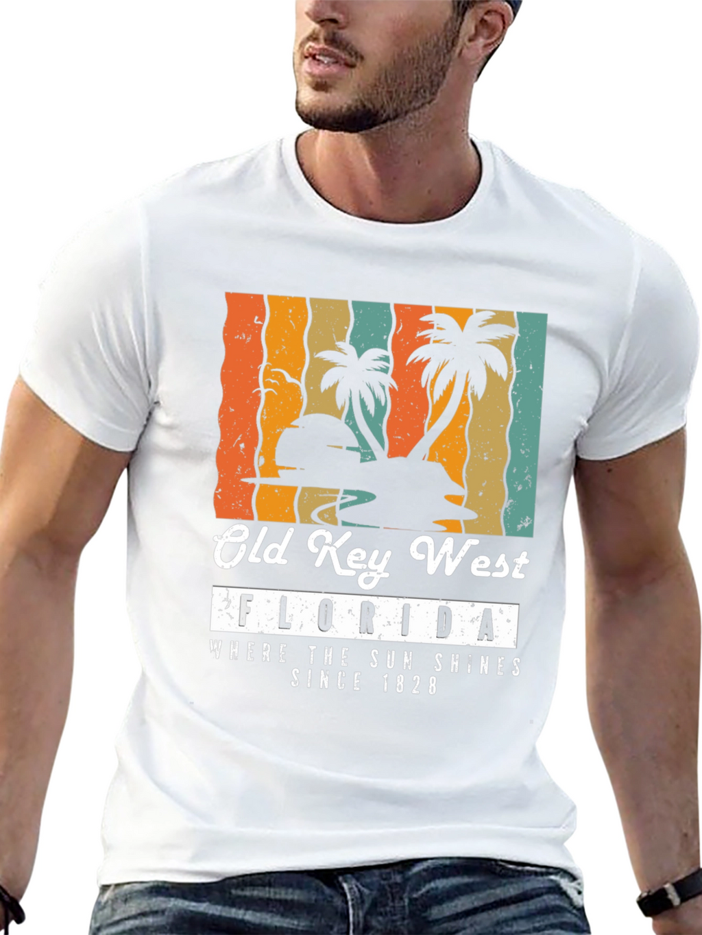 Old Key West Florida Graphic Tee
