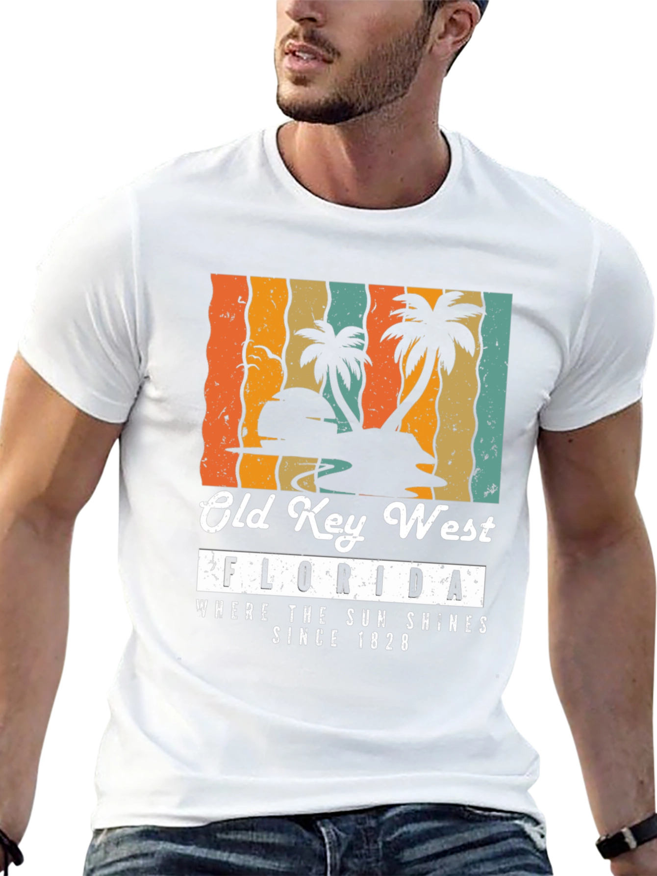 Old Key West Florida Graphic Tee