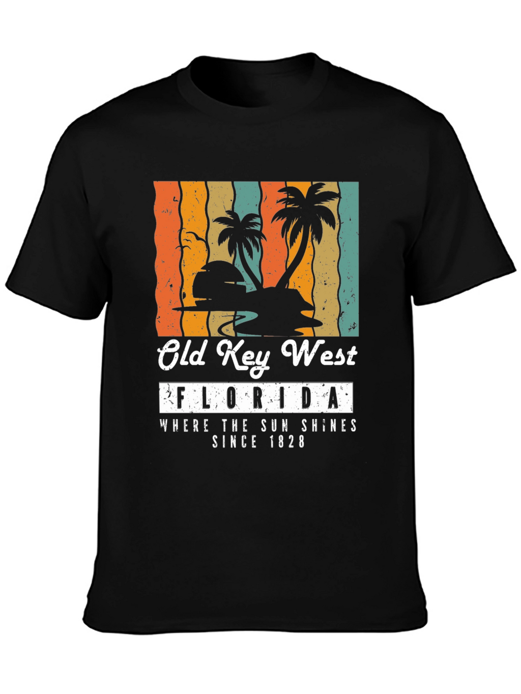 Old Key West Florida Graphic Tee