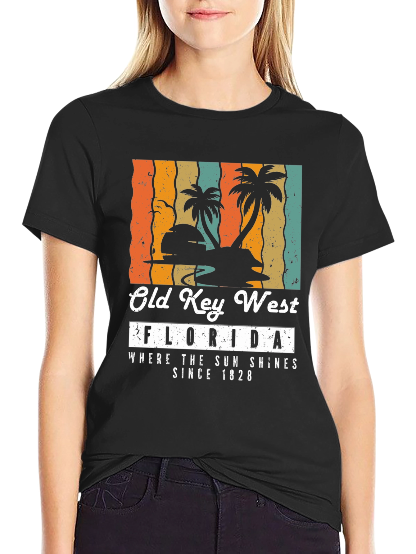 Old Key West Florida Graphic Tee