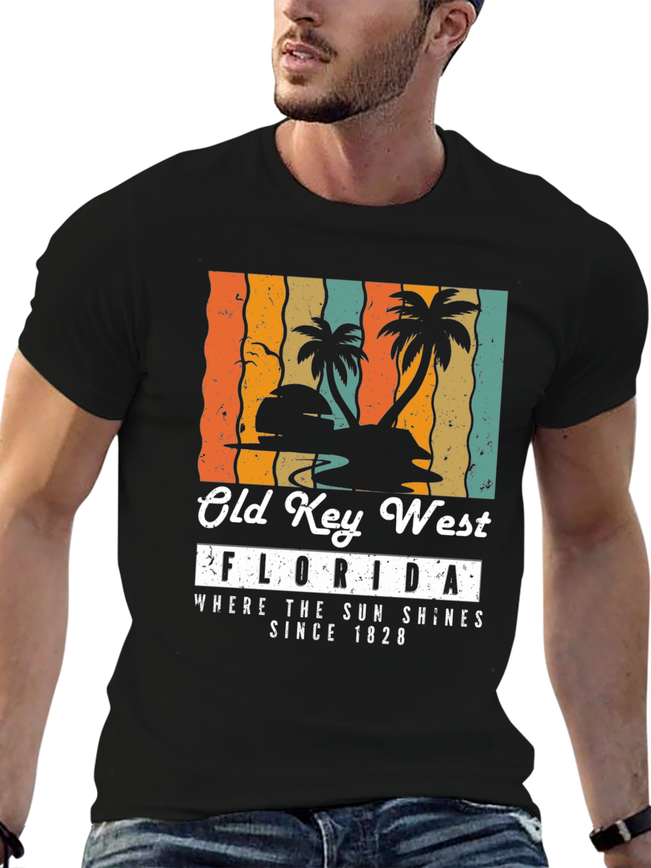 Old Key West Florida Graphic Tee