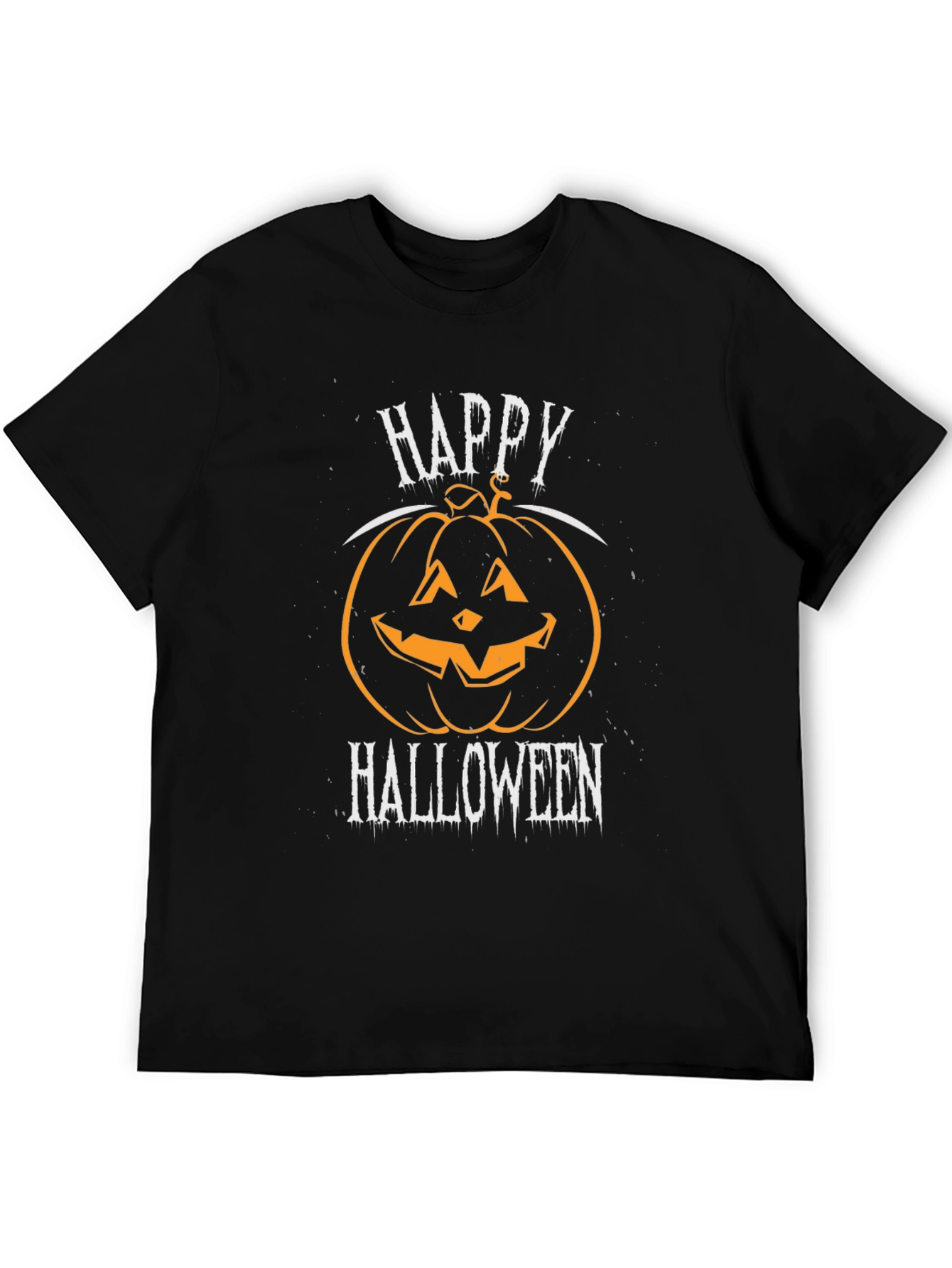 Happy Halloween Pumpkin Graphic T-Shirt