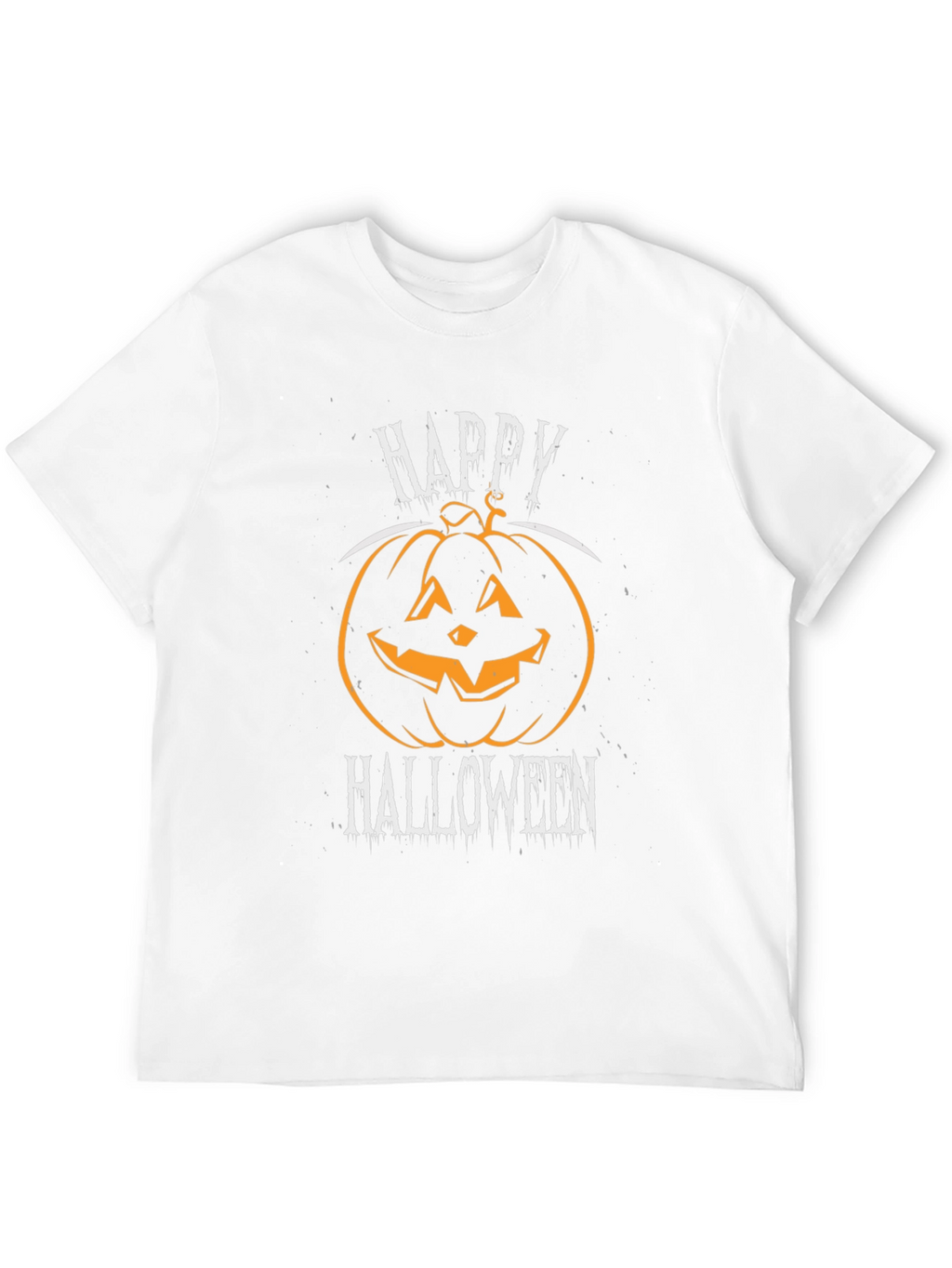 Happy Halloween Pumpkin Graphic T-Shirt