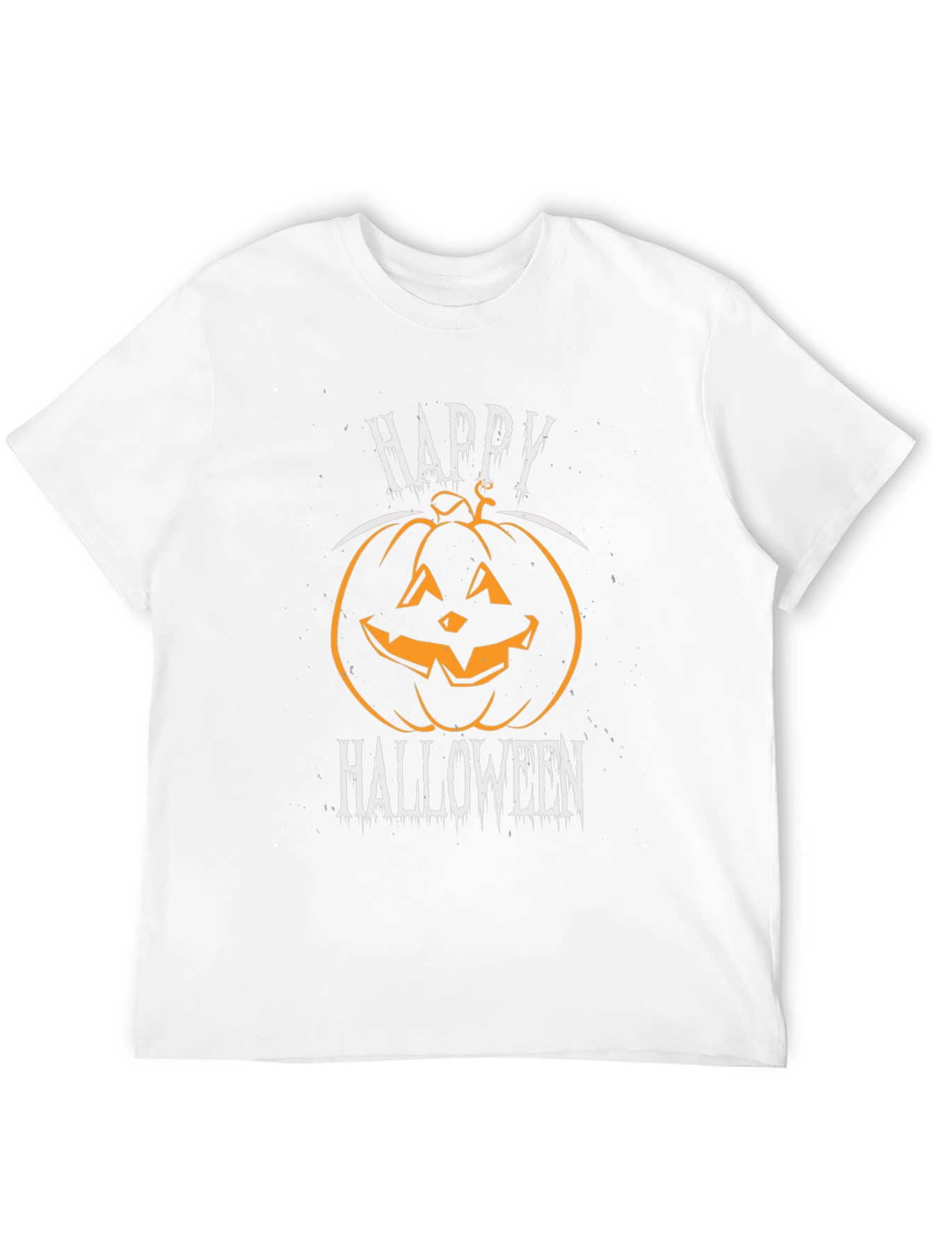 Happy Halloween Pumpkin Graphic T-Shirt