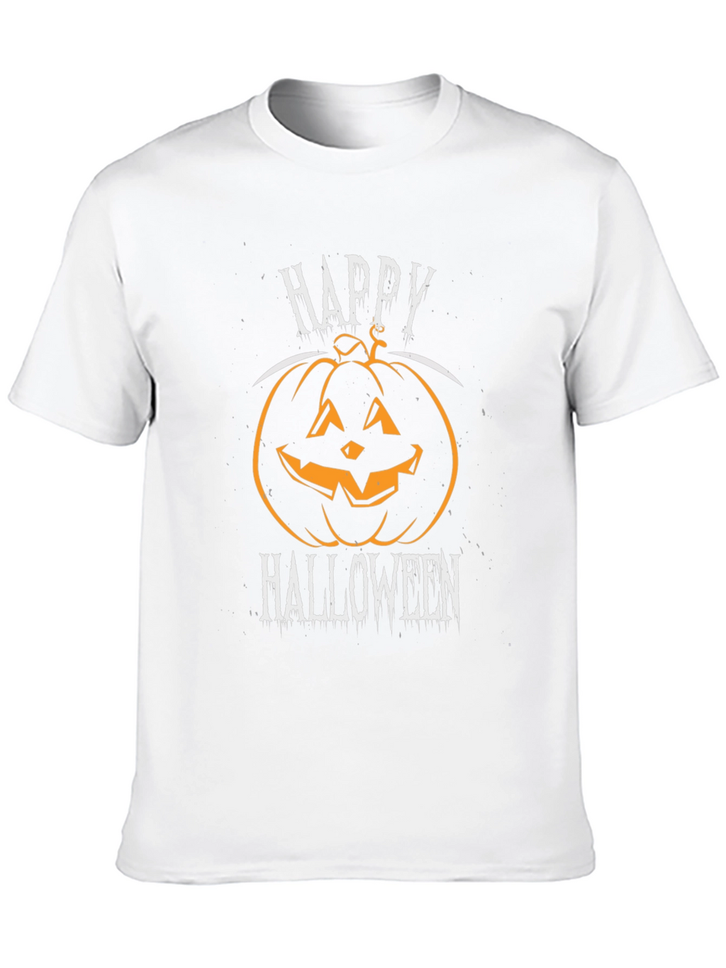 Happy Halloween Pumpkin Graphic T-Shirt