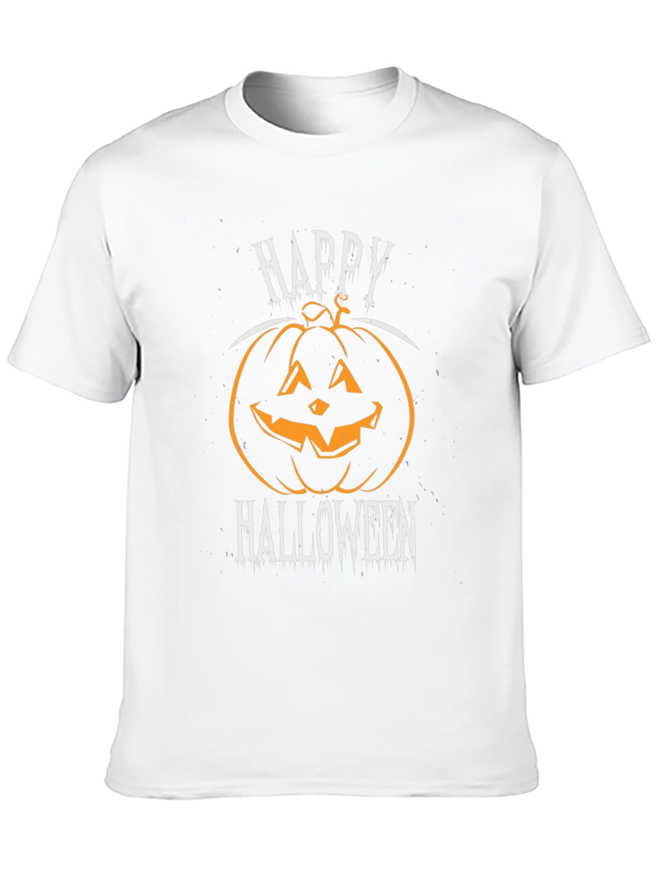 Happy Halloween Pumpkin Graphic T-Shirt