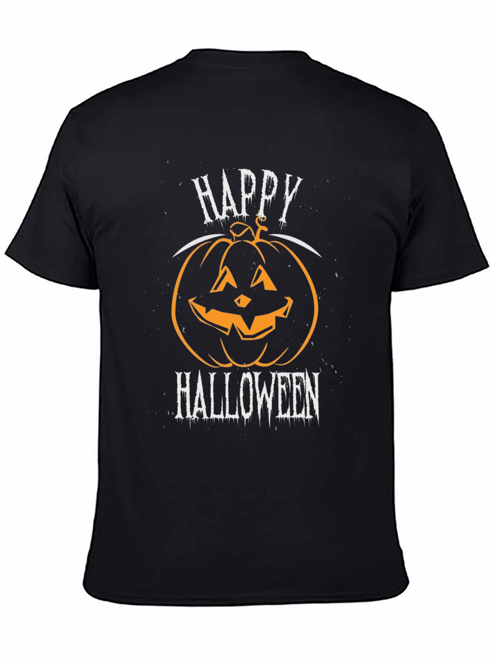 Happy Halloween Pumpkin Graphic T-Shirt