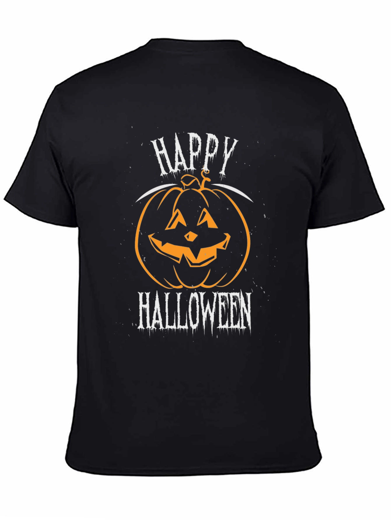 Happy Halloween Pumpkin Graphic T-Shirt