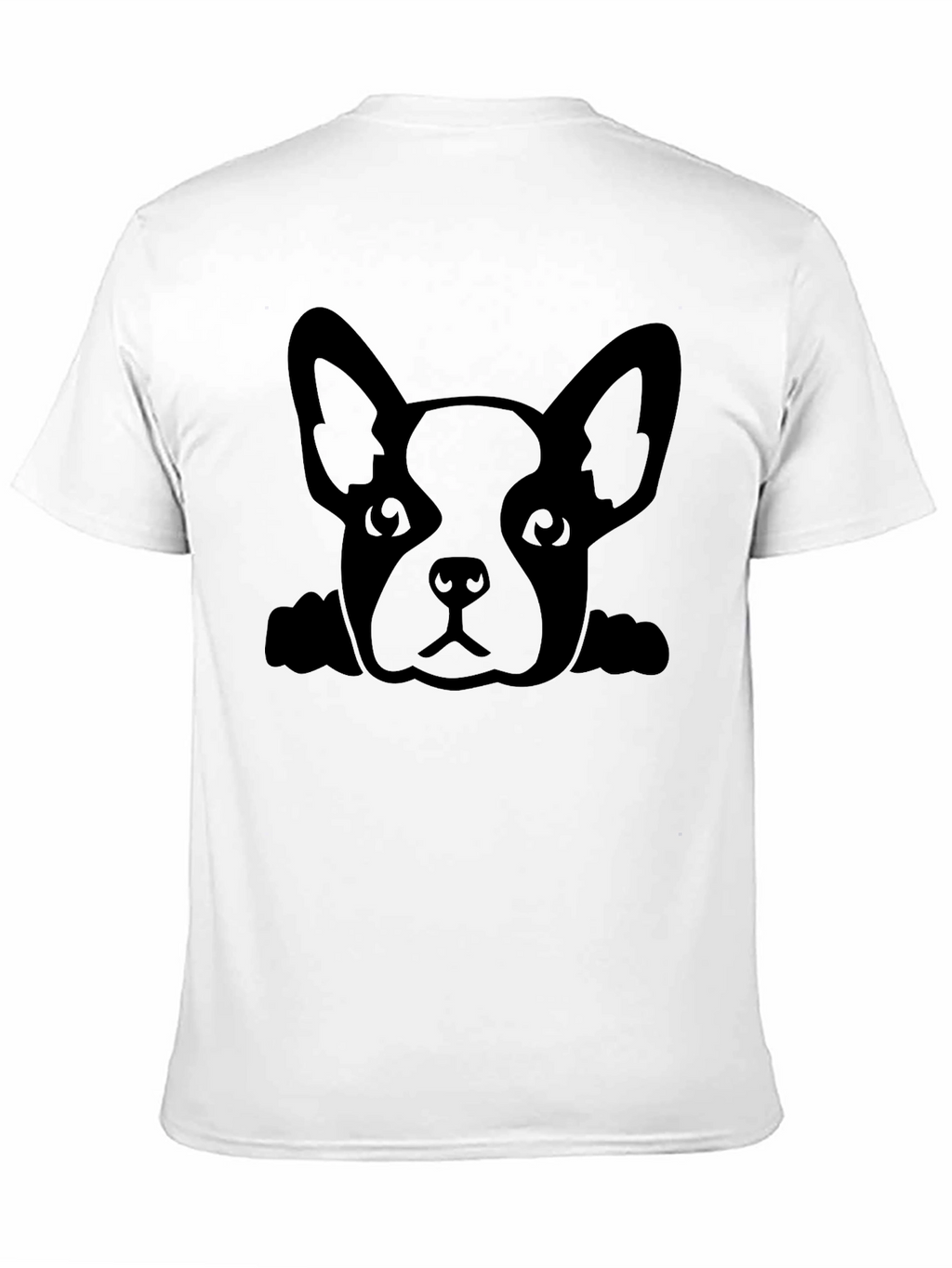 Dog Graphic Black T-Shirt