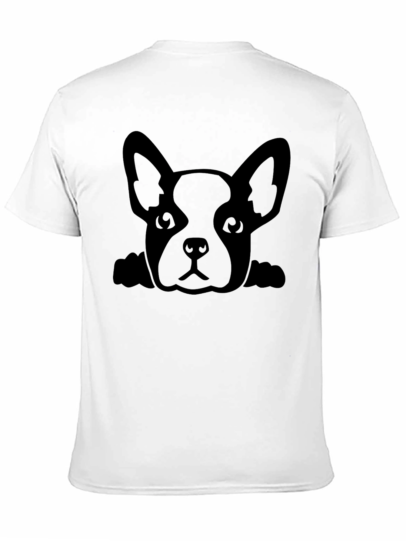 Dog Graphic Black T-Shirt