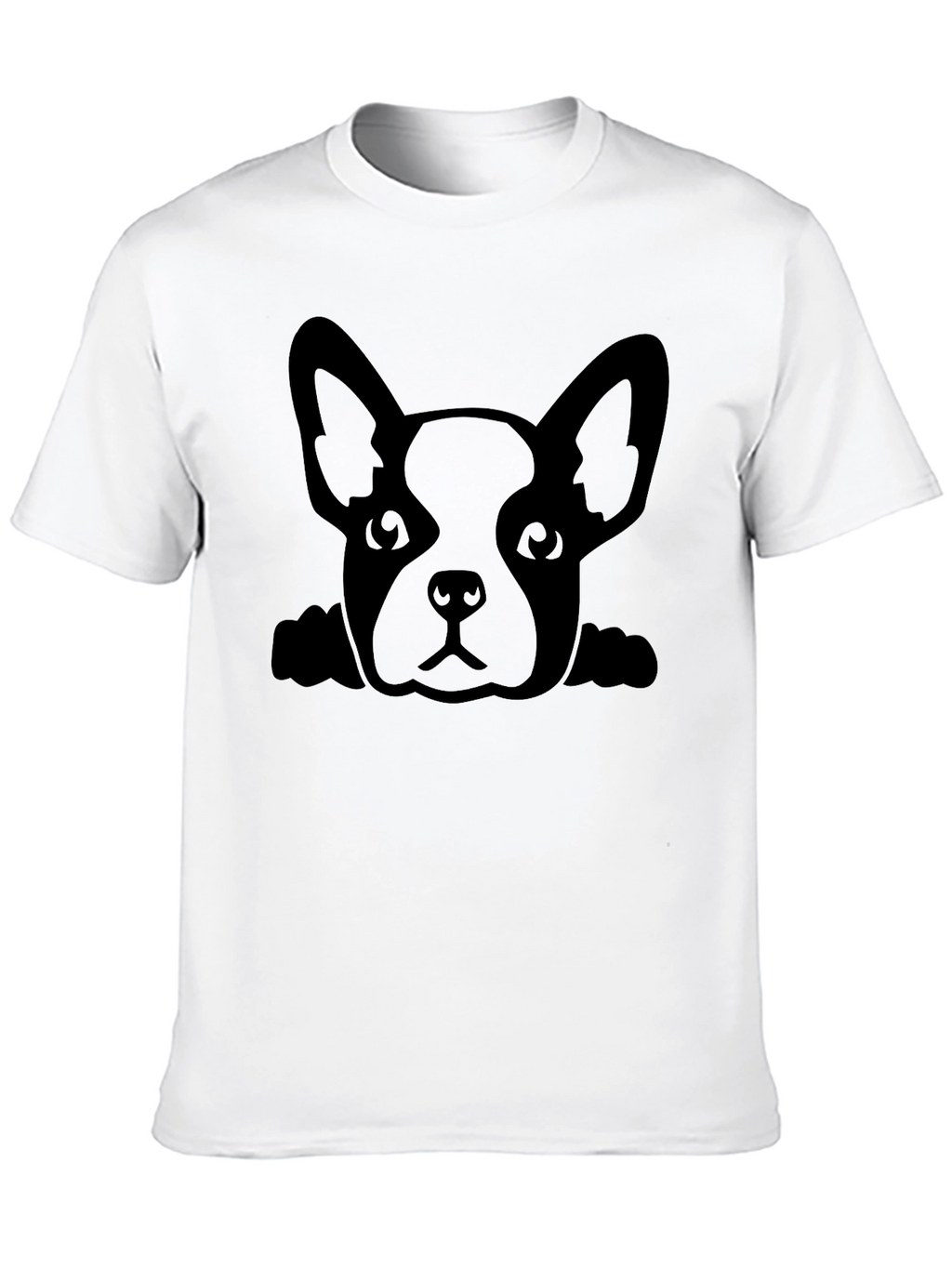Dog Graphic Black T-Shirt