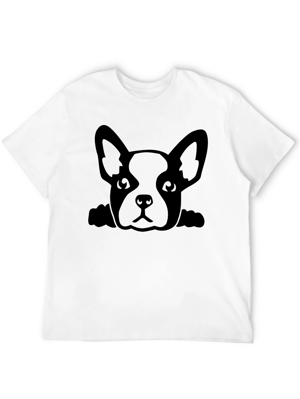 Dog Graphic Black T-Shirt