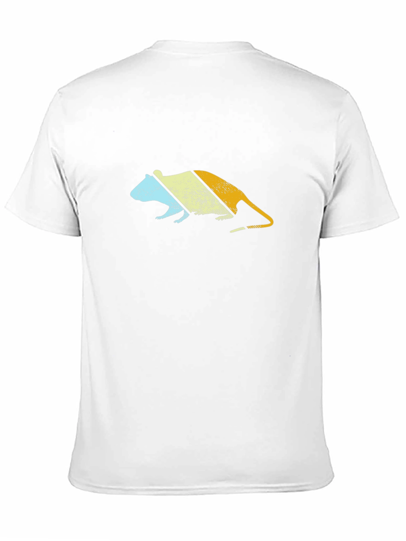 Retro Rat Graphic Tee - Cool Vintage Style