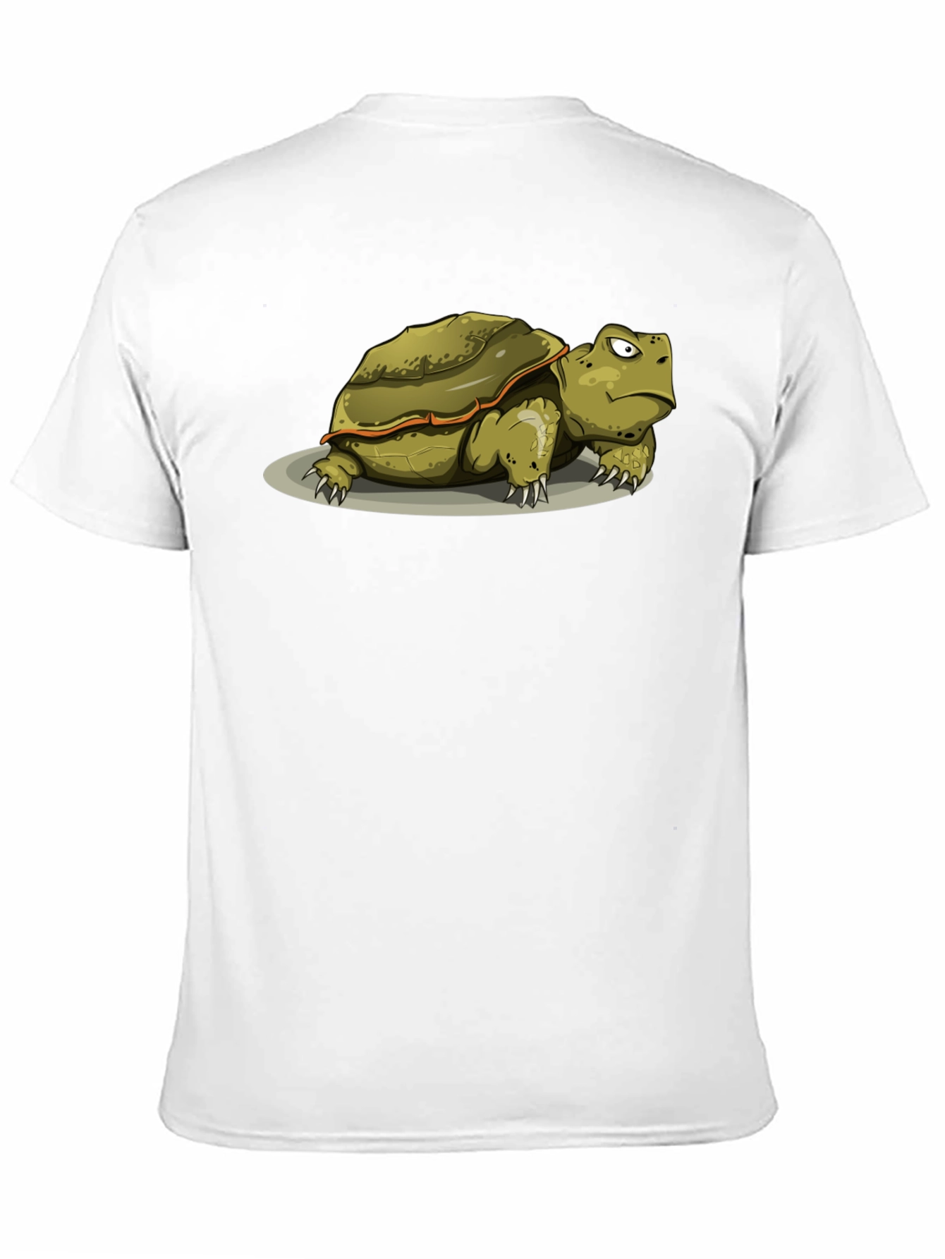 Grumpy Turtle Graphic Tee - Black Cotton T-Shirt
