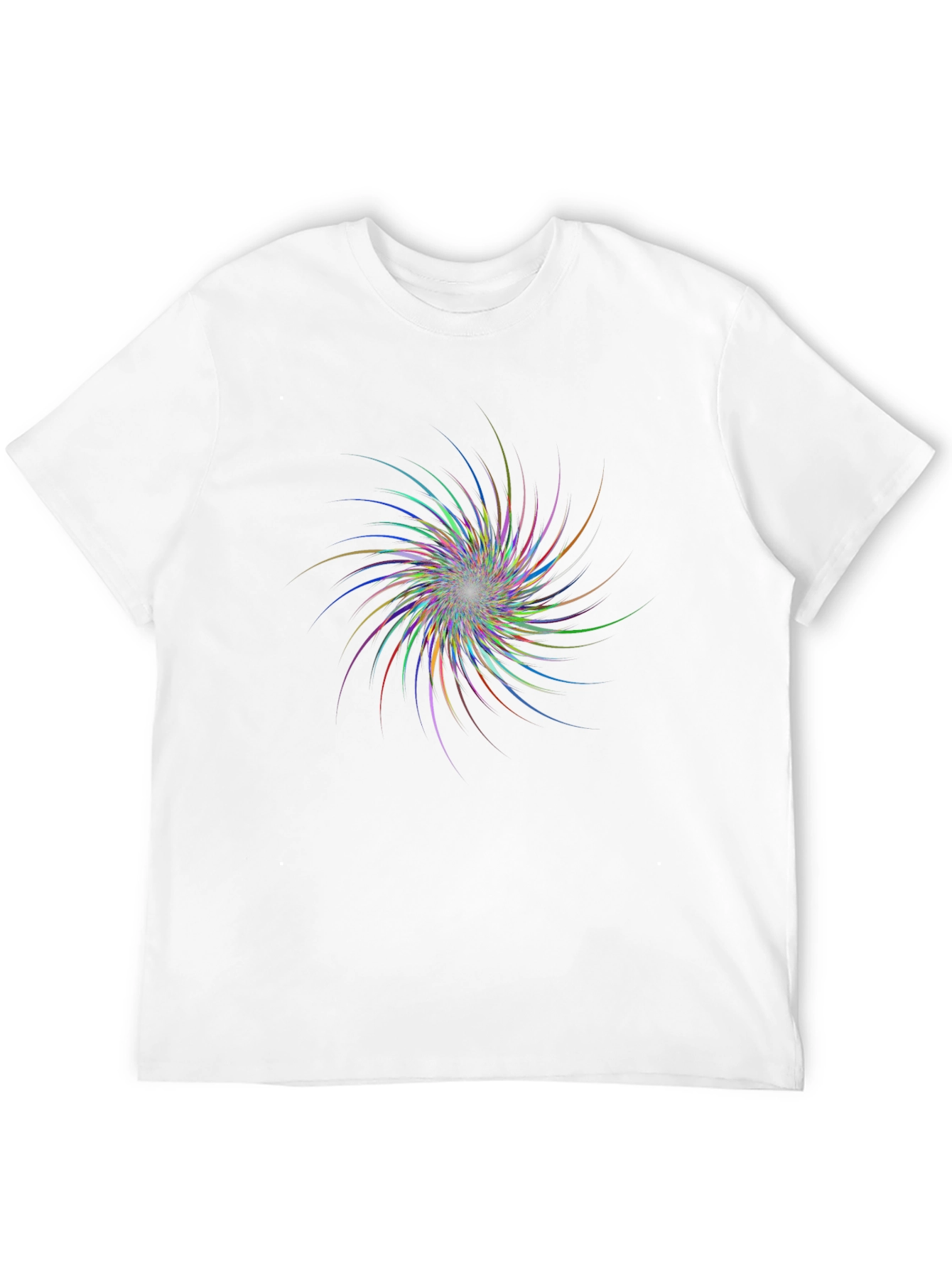 Abstract Swirl Graphic T-Shirt