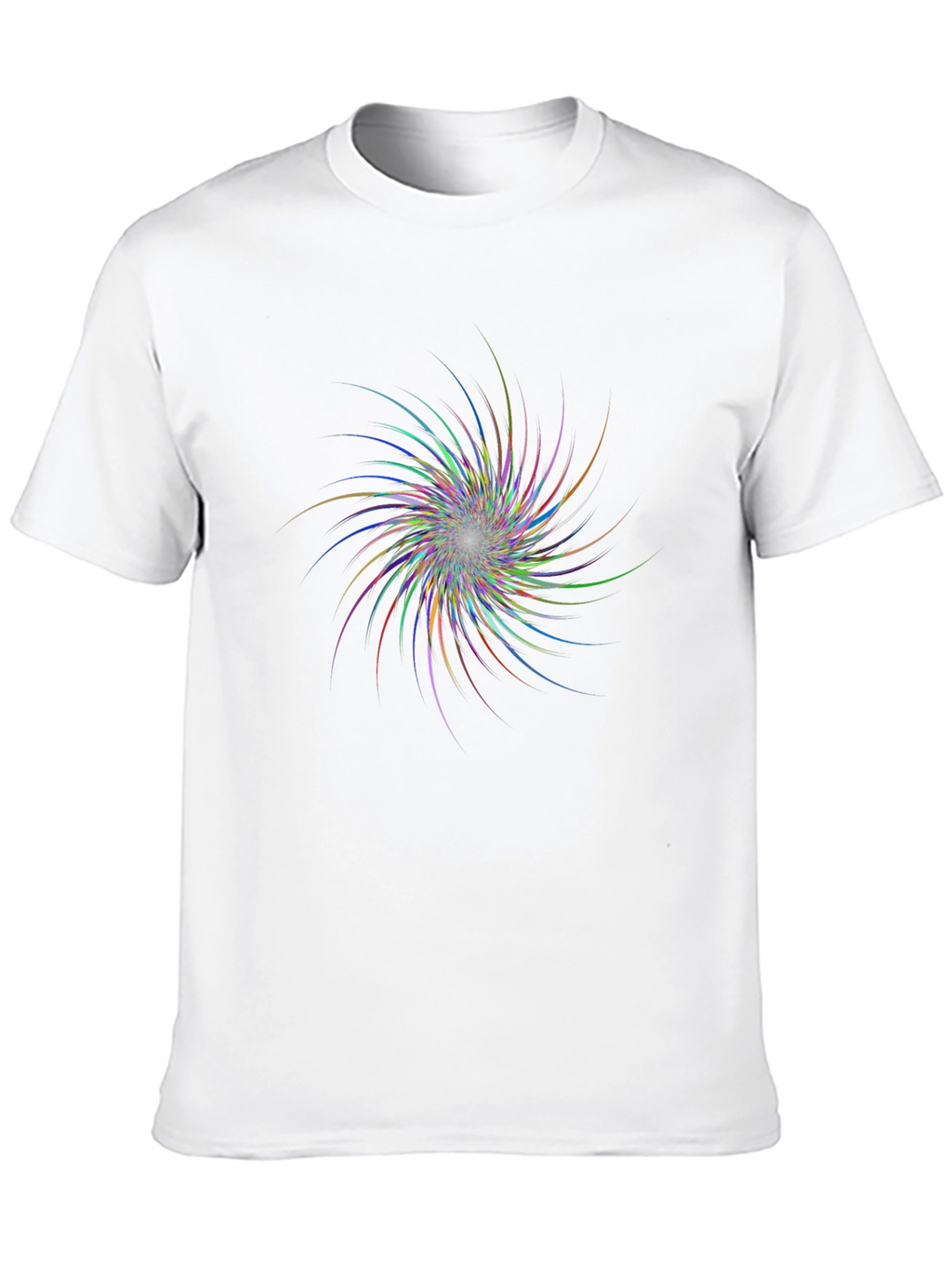 Abstract Swirl Graphic T-Shirt