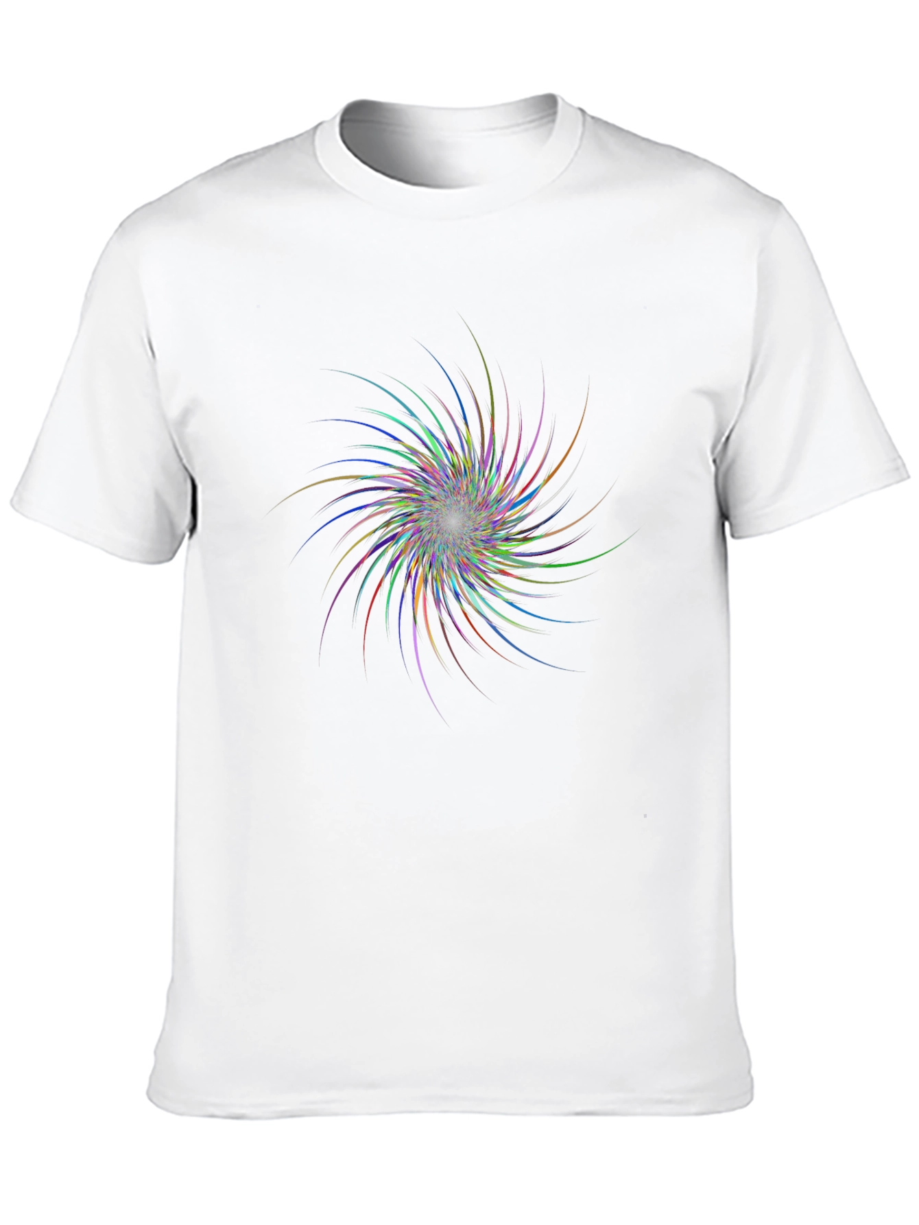 Abstract Swirl Graphic T-Shirt