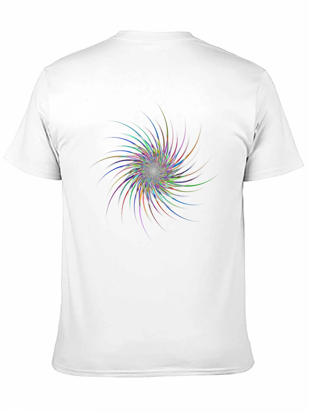 Abstract Swirl Graphic T-Shirt
