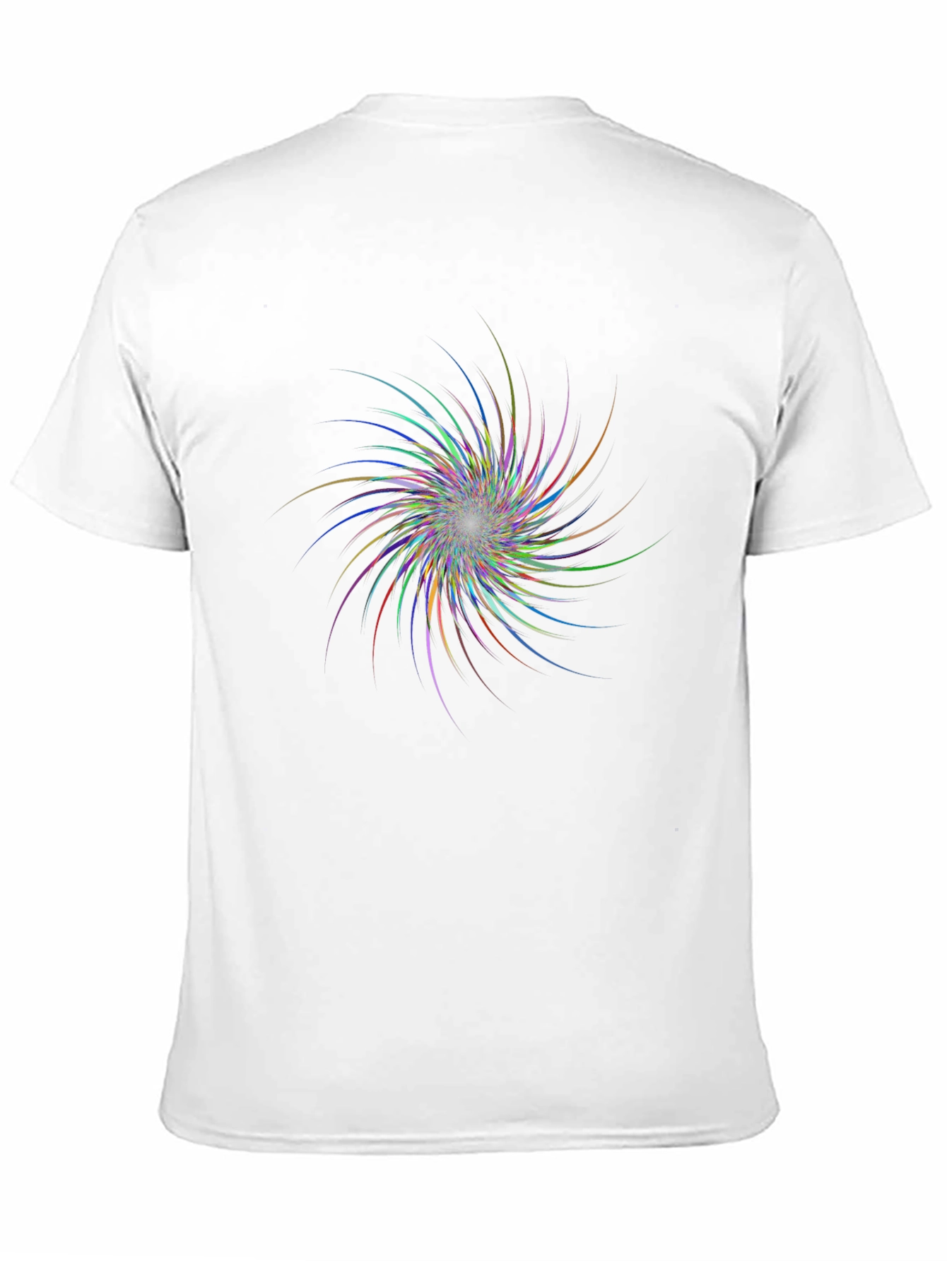Abstract Swirl Graphic T-Shirt
