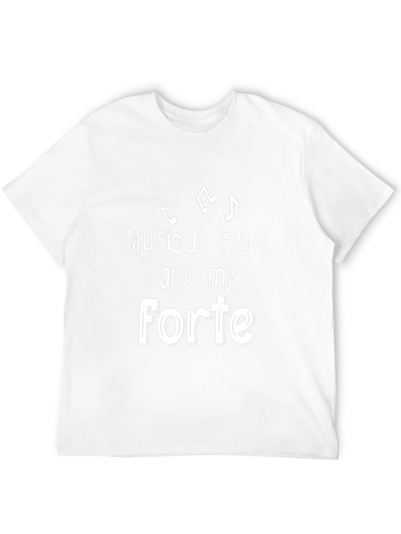 Musical Puns Forte Graphic Tee