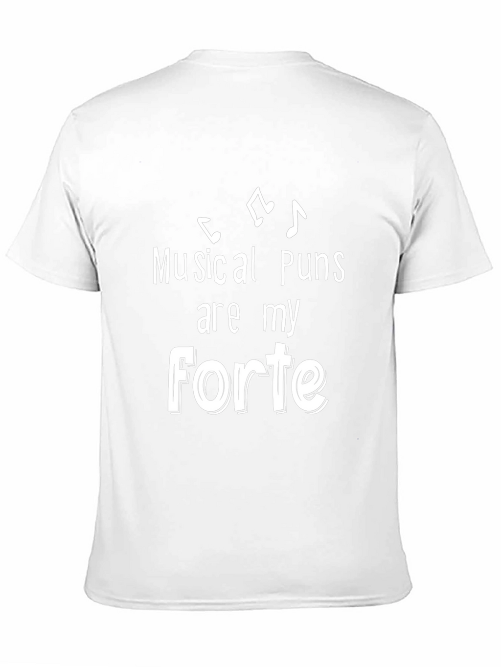 Musical Puns Forte Graphic Tee
