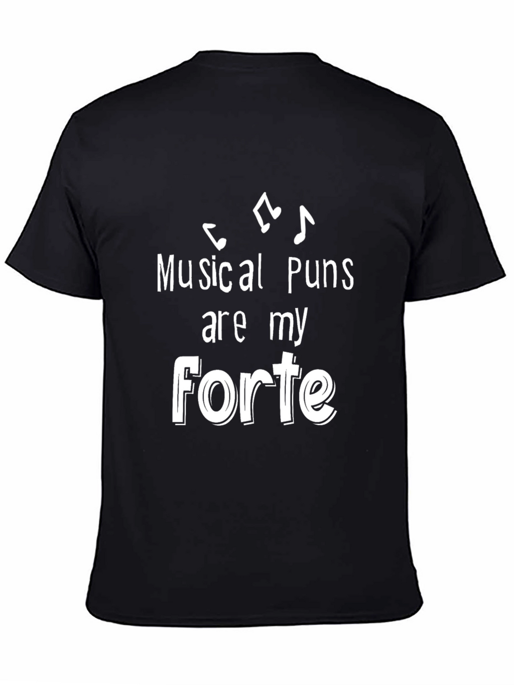 Musical Puns Forte Graphic Tee