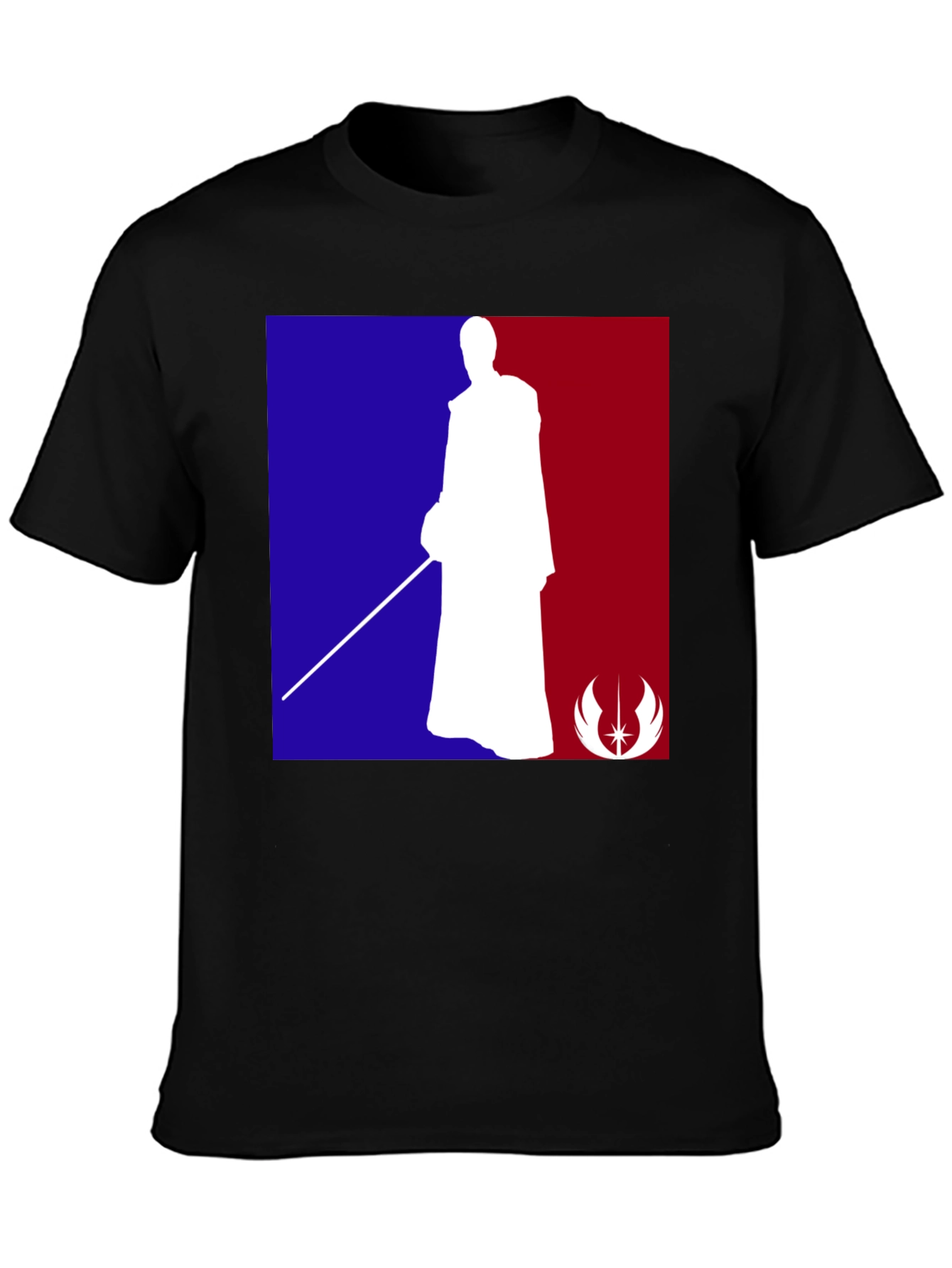 Star Wars Jedi NBA Logo T-Shirt