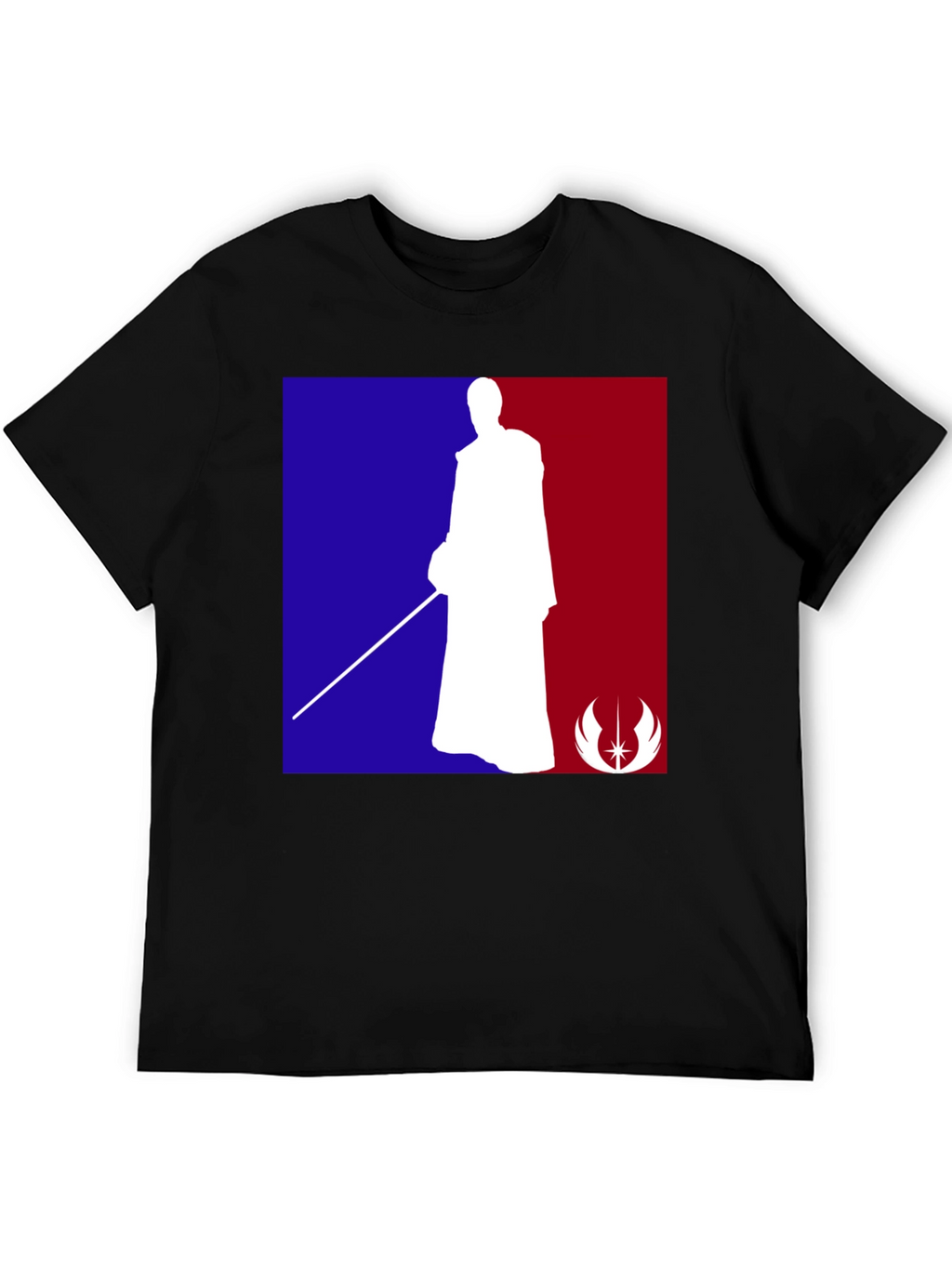 Star Wars Jedi NBA Logo T-Shirt