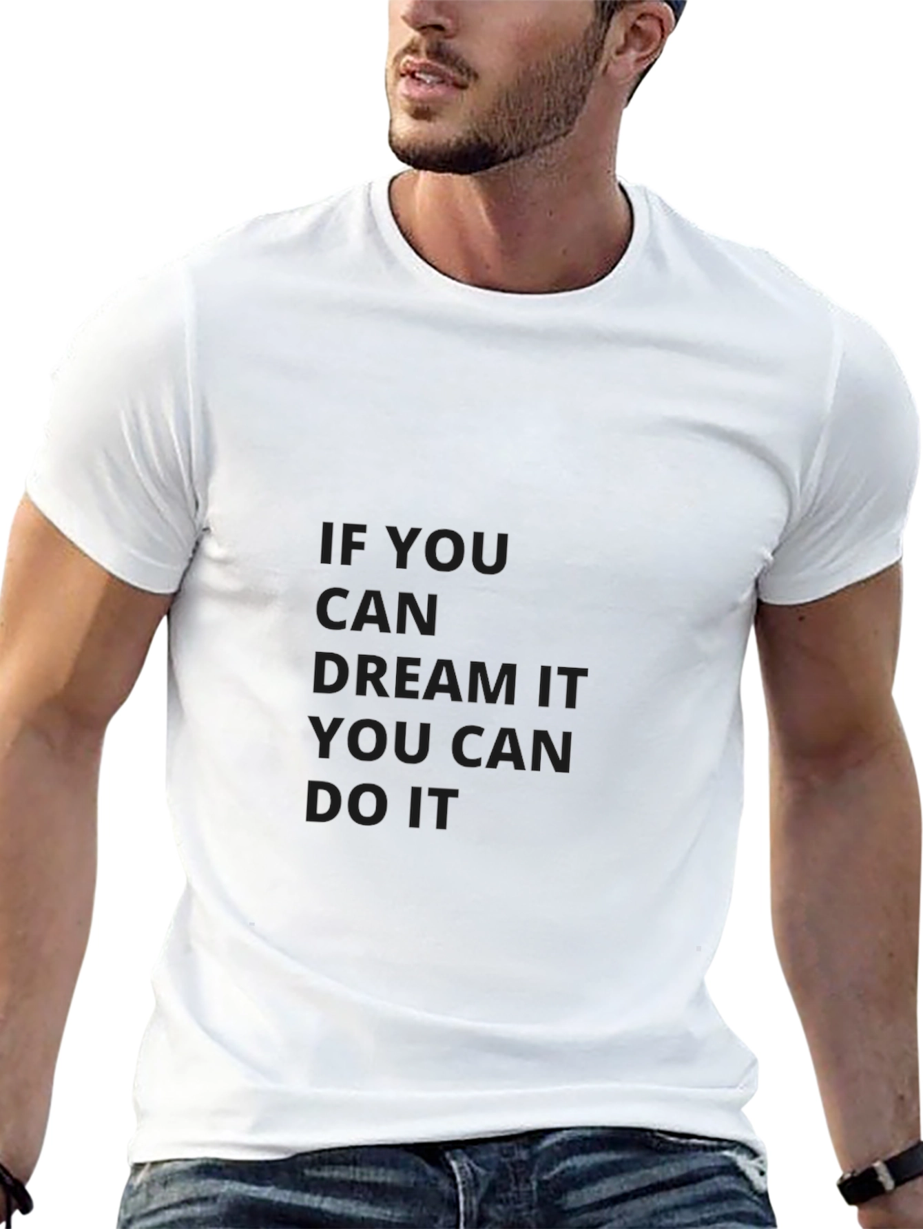 Inspirational Graphic Tee: Dream It Do It