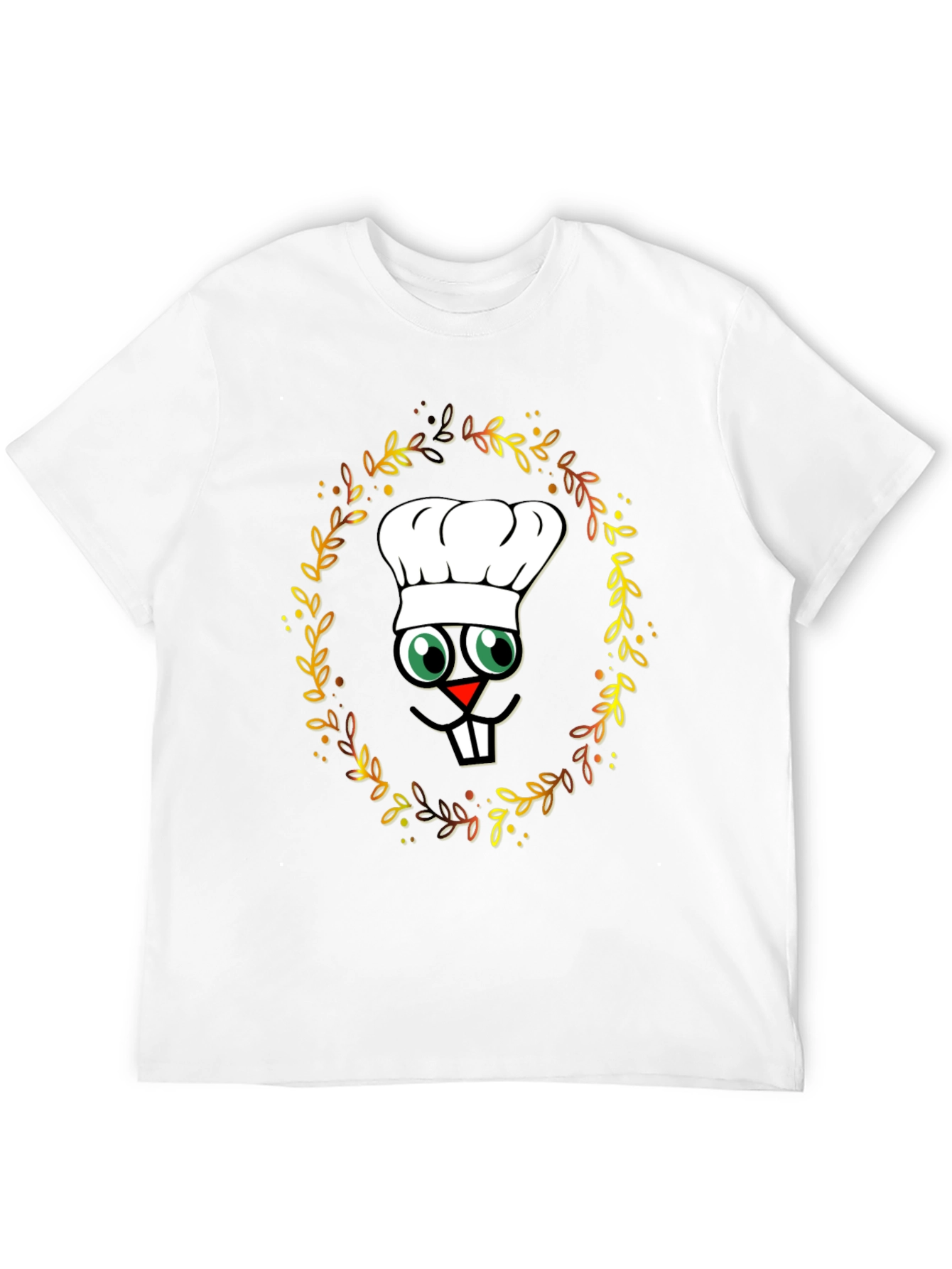 Chef Turkey T-Shirt - Thanksgiving Cartoon
