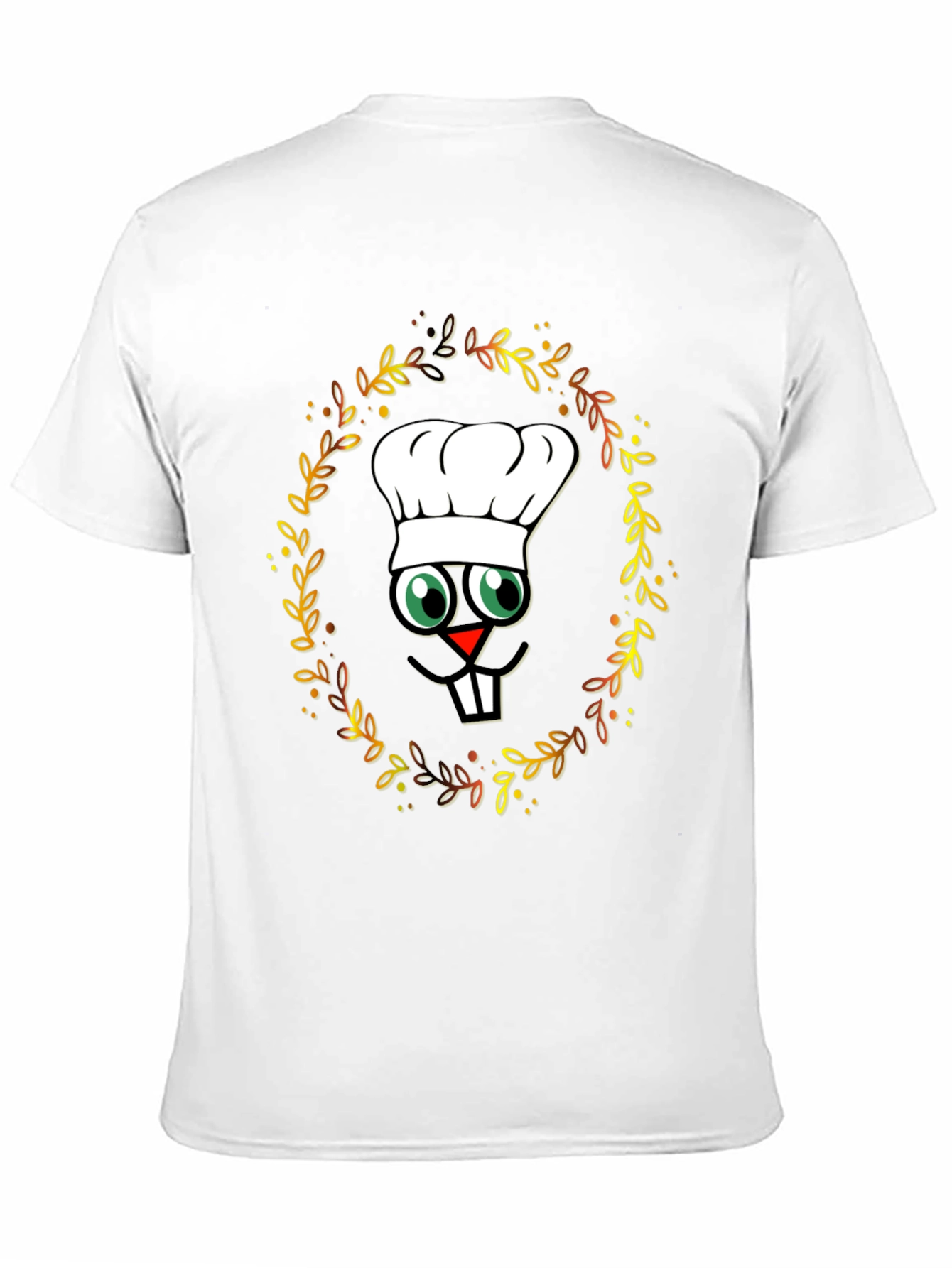 Chef Turkey T-Shirt - Thanksgiving Cartoon
