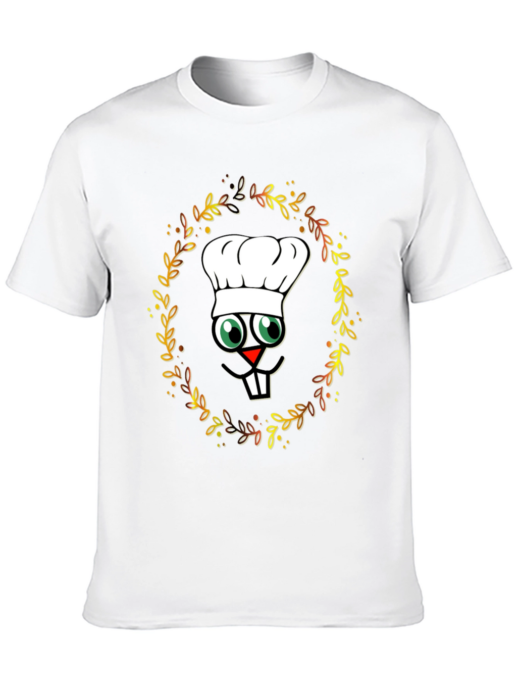 Chef Turkey T-Shirt - Thanksgiving Cartoon