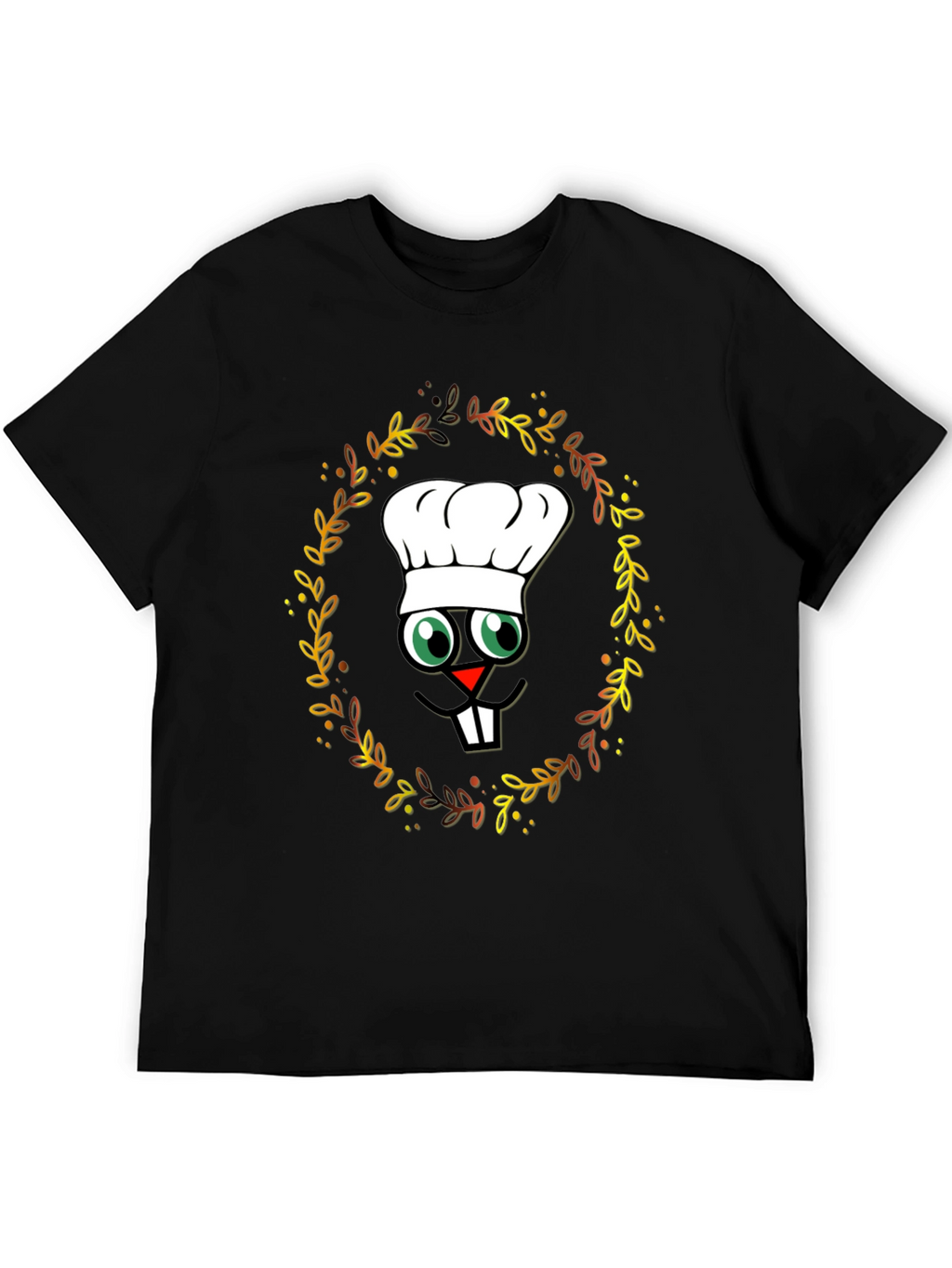 Chef Turkey T-Shirt - Thanksgiving Cartoon