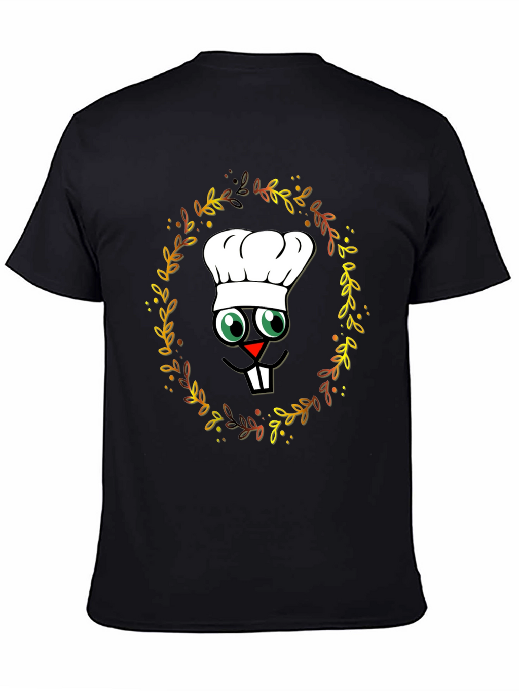 Chef Turkey T-Shirt - Thanksgiving Cartoon