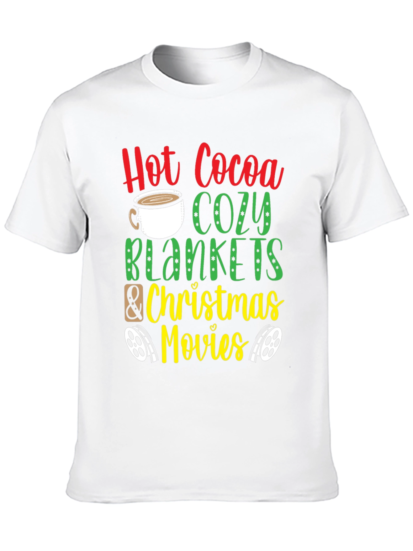 Hot Cocoa & Cozy Blankets Christmas Tee
