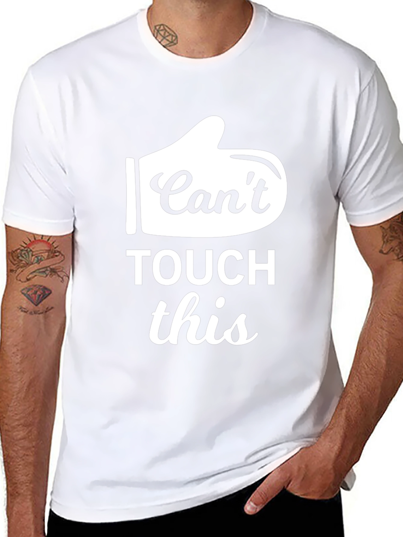 Cant Touch This T-Shirt Funny Novelty Tee