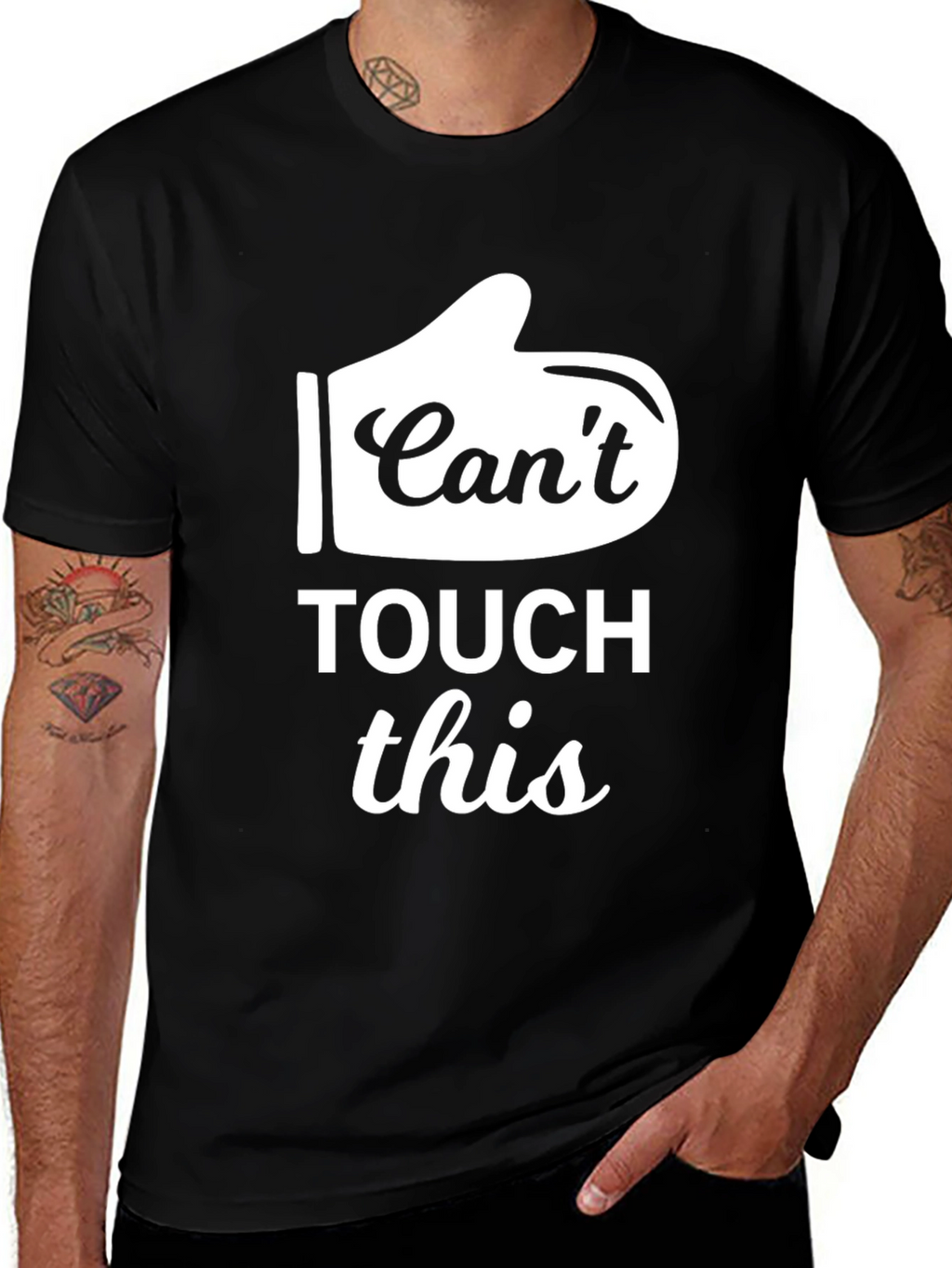Cant Touch This T-Shirt Funny Novelty Tee