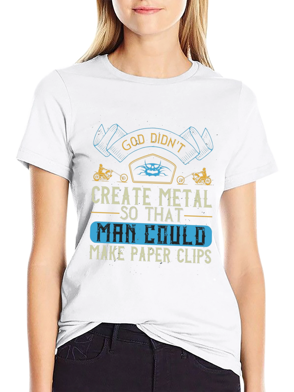 God Didnt Create Metal T-Shirt