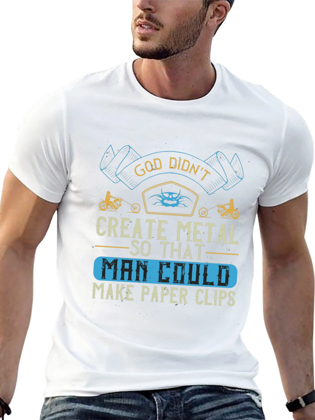 God Didnt Create Metal T-Shirt