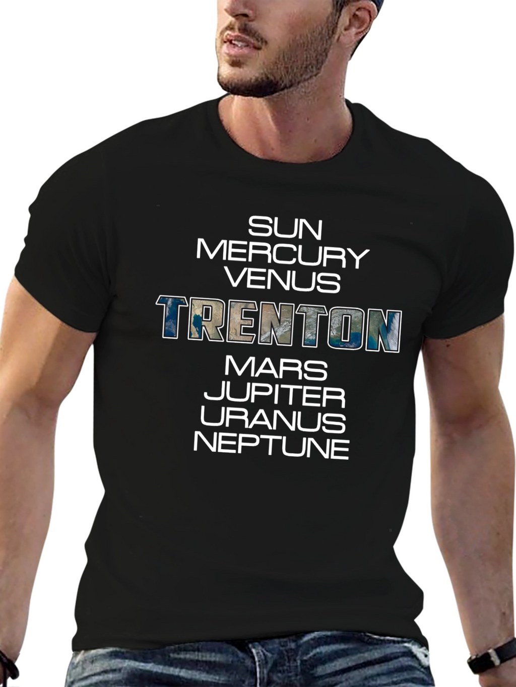 Planets Trenton Graphic T-Shirt