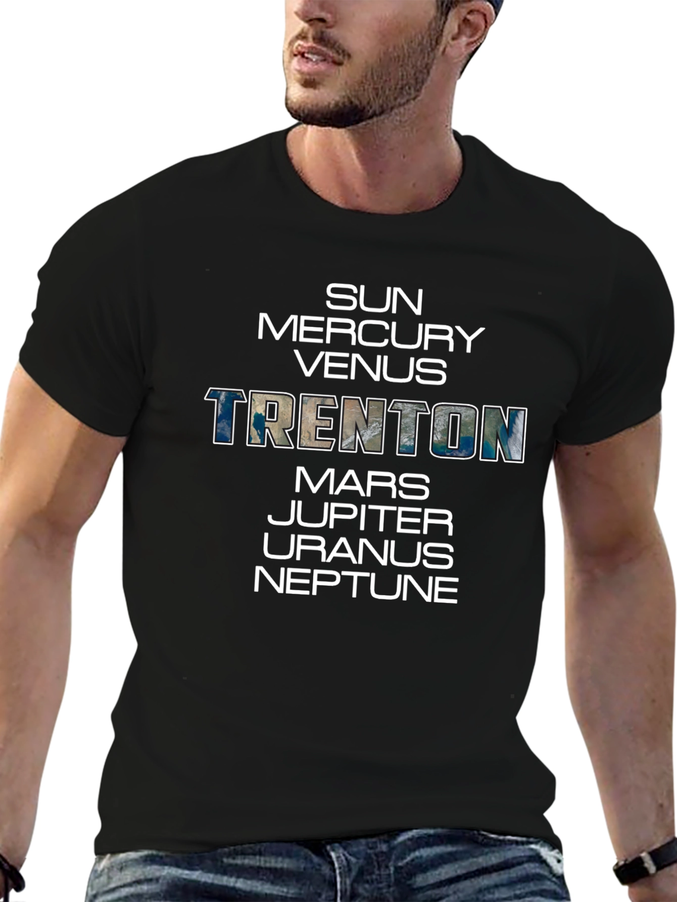 Planets Trenton Graphic T-Shirt