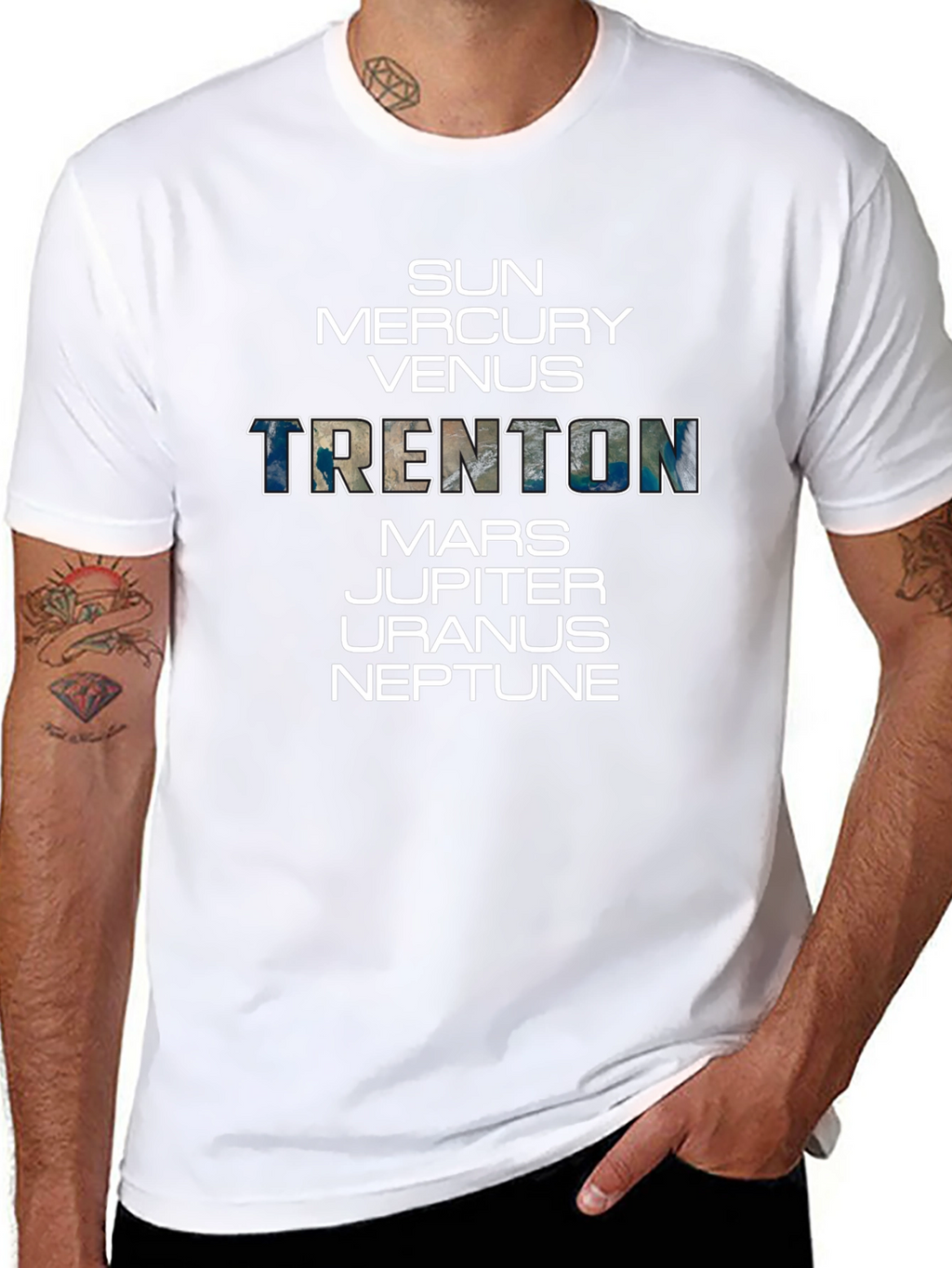 Planets Trenton Graphic T-Shirt