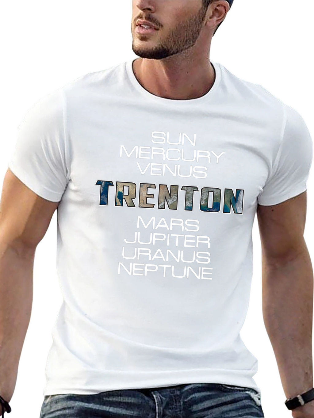 Planets Trenton Graphic T-Shirt