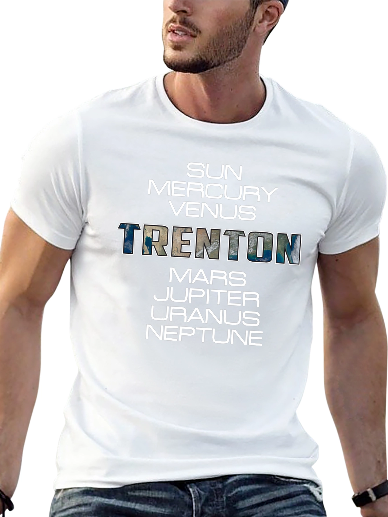 Planets Trenton Graphic T-Shirt